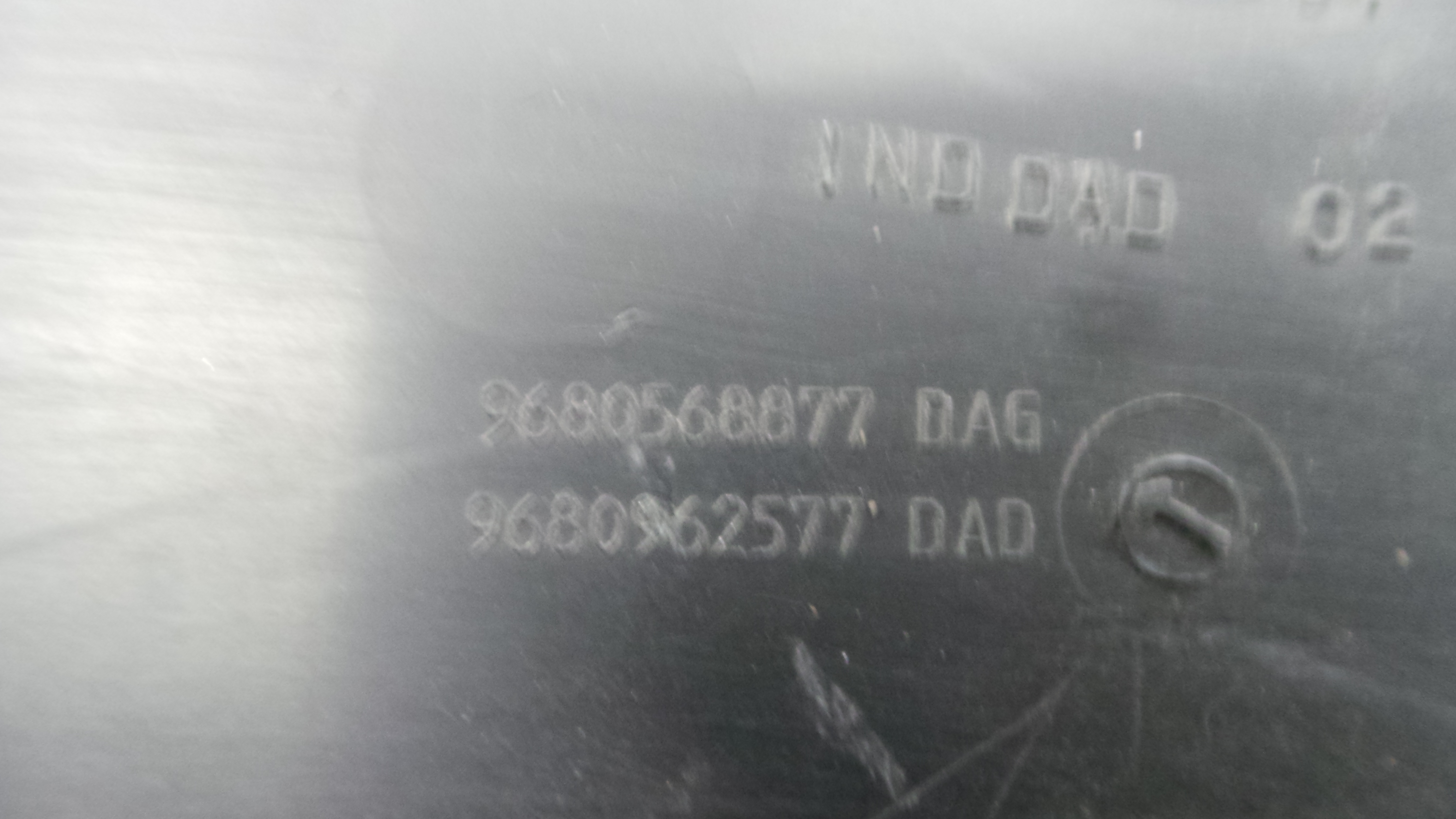 Torpedo 9680568877DAG - PEUGEOT PARTNER Caixa/monovolume (5_, G_), PARTNER Van (5_, G_), RANCH Caixa-36448092