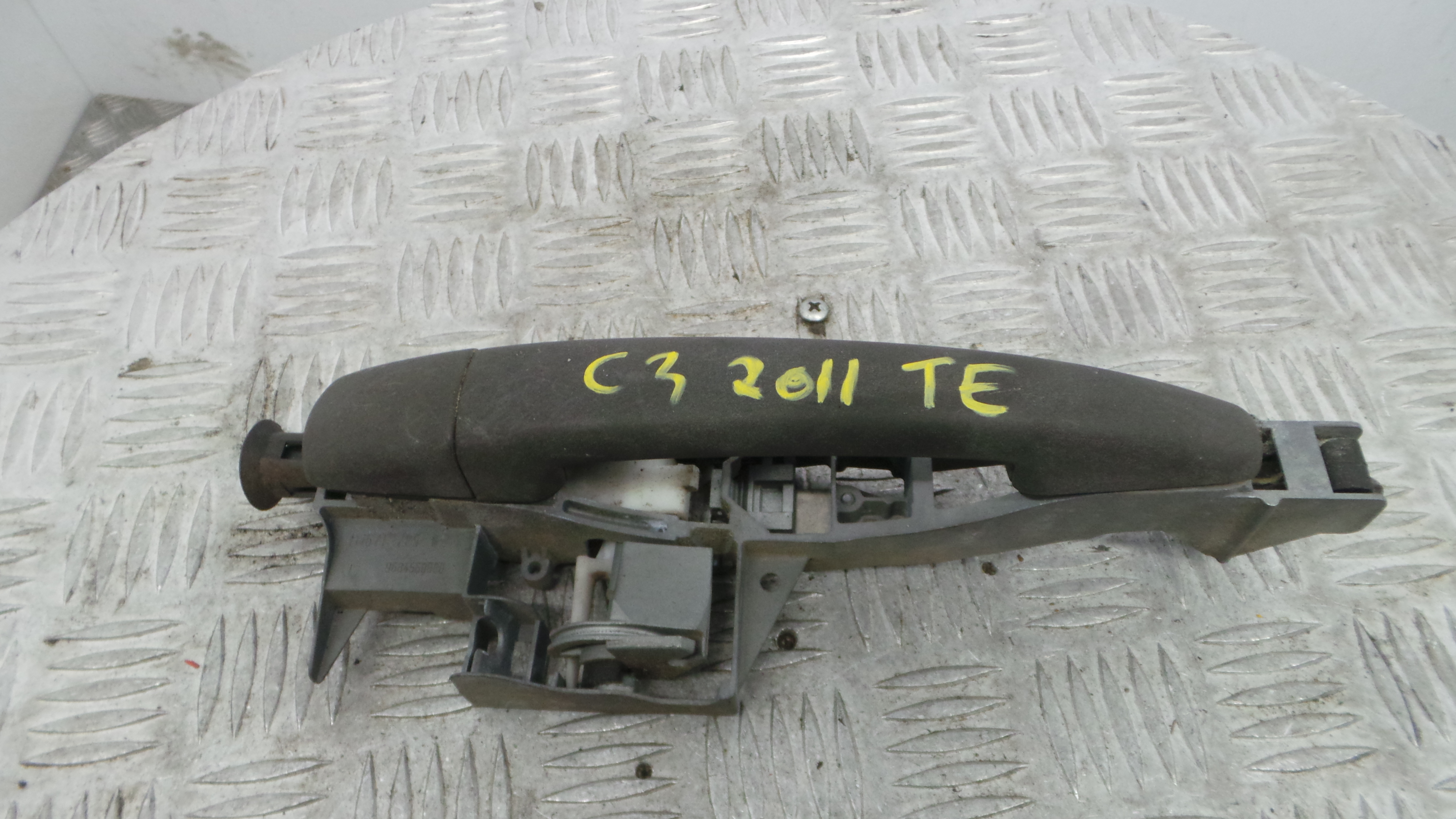 Puxador Exterior Trás esquerdo 9684560080 - CITROËN C3 II (SC_)-38061460