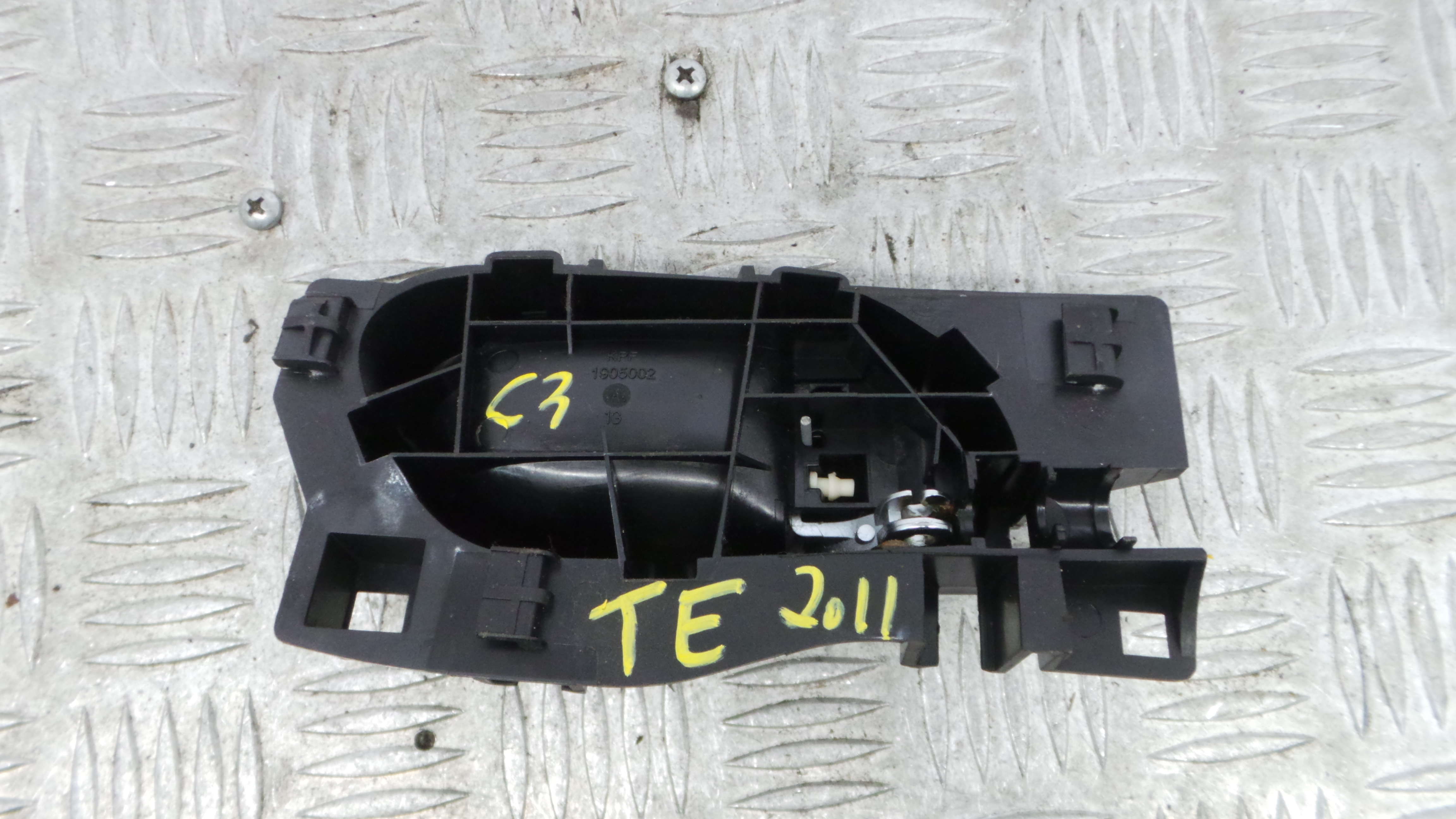 Puxador Interior Traseiro Esquerdo 9683446877 - CITROËN C3 II (SC_)-38061472