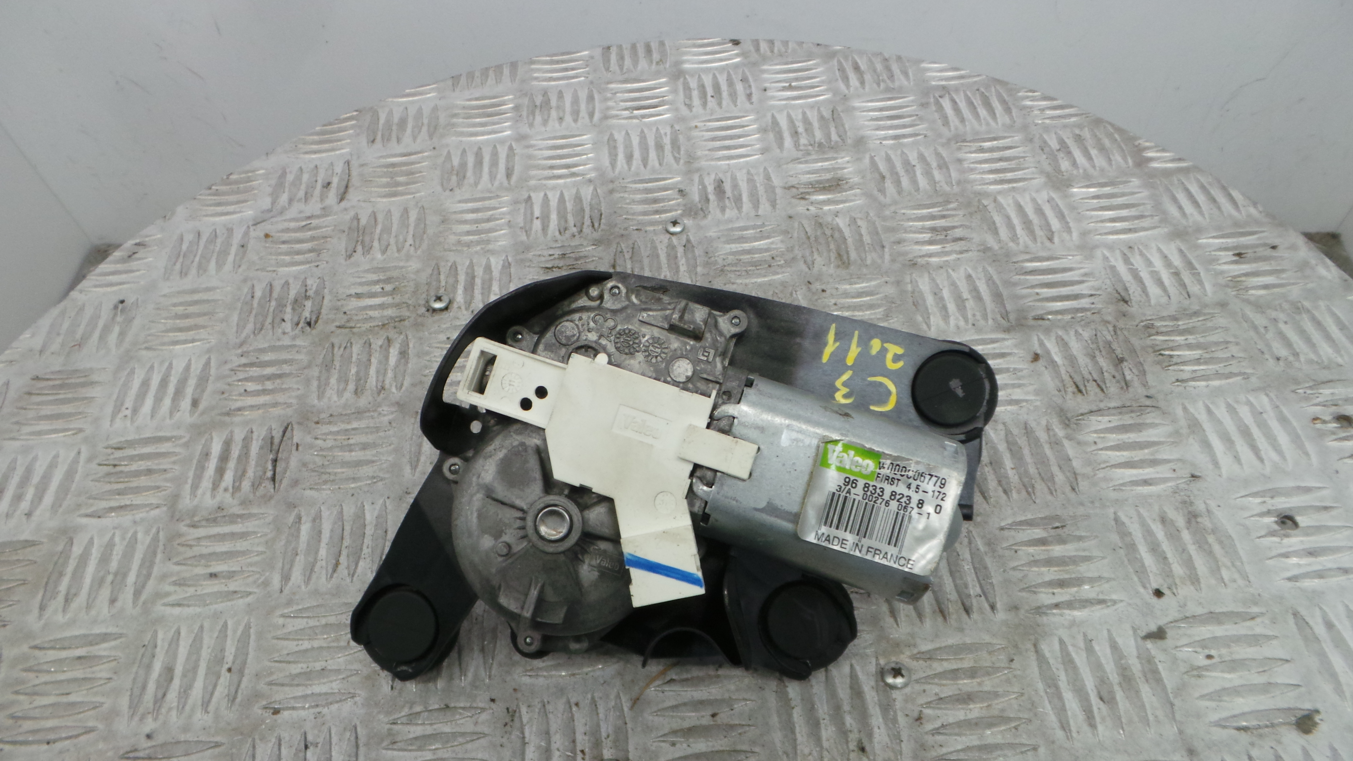 Motor Limpa Vidros Trás 9683382380 - CITROËN C3 II (SC_)-36680565