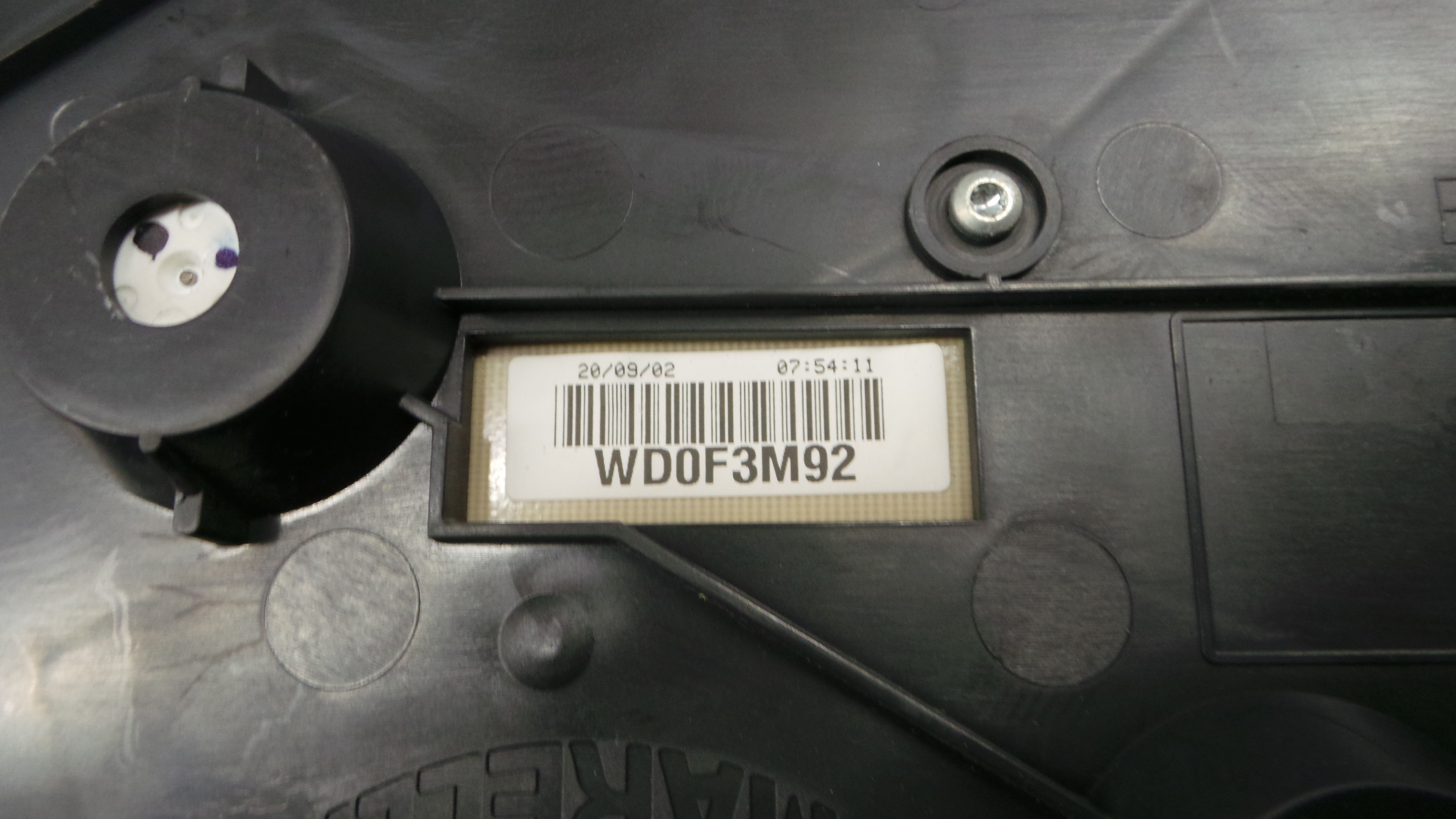 Quadrante 9801641680 - PEUGEOT PARTNER Caixa/monovolume (5_, G_), PARTNER Van (5_, G_), RANCH Caixa/-36451976