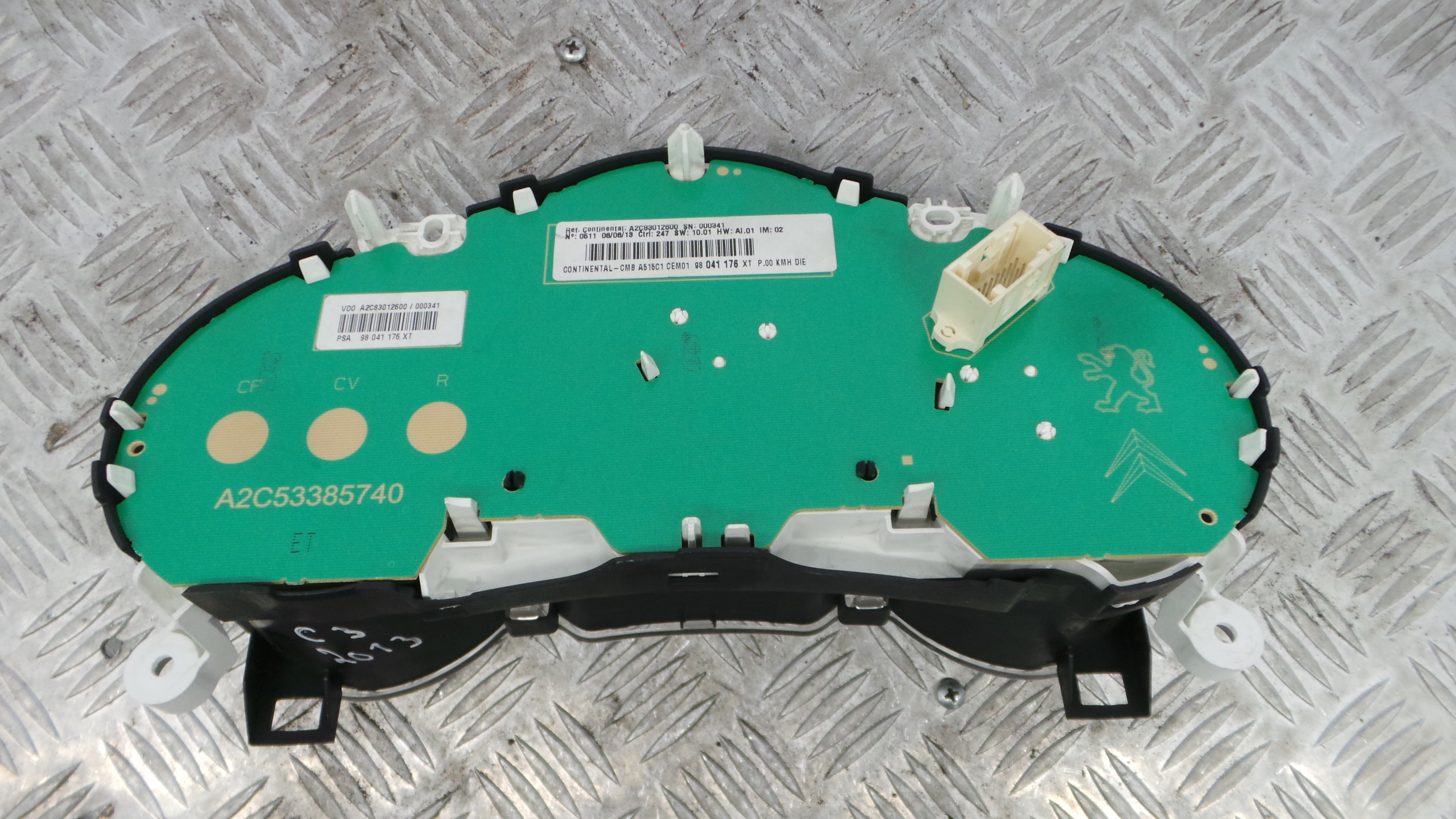 Quadrante 98041176XT - CITROËN C3 II (SC_)-36451983