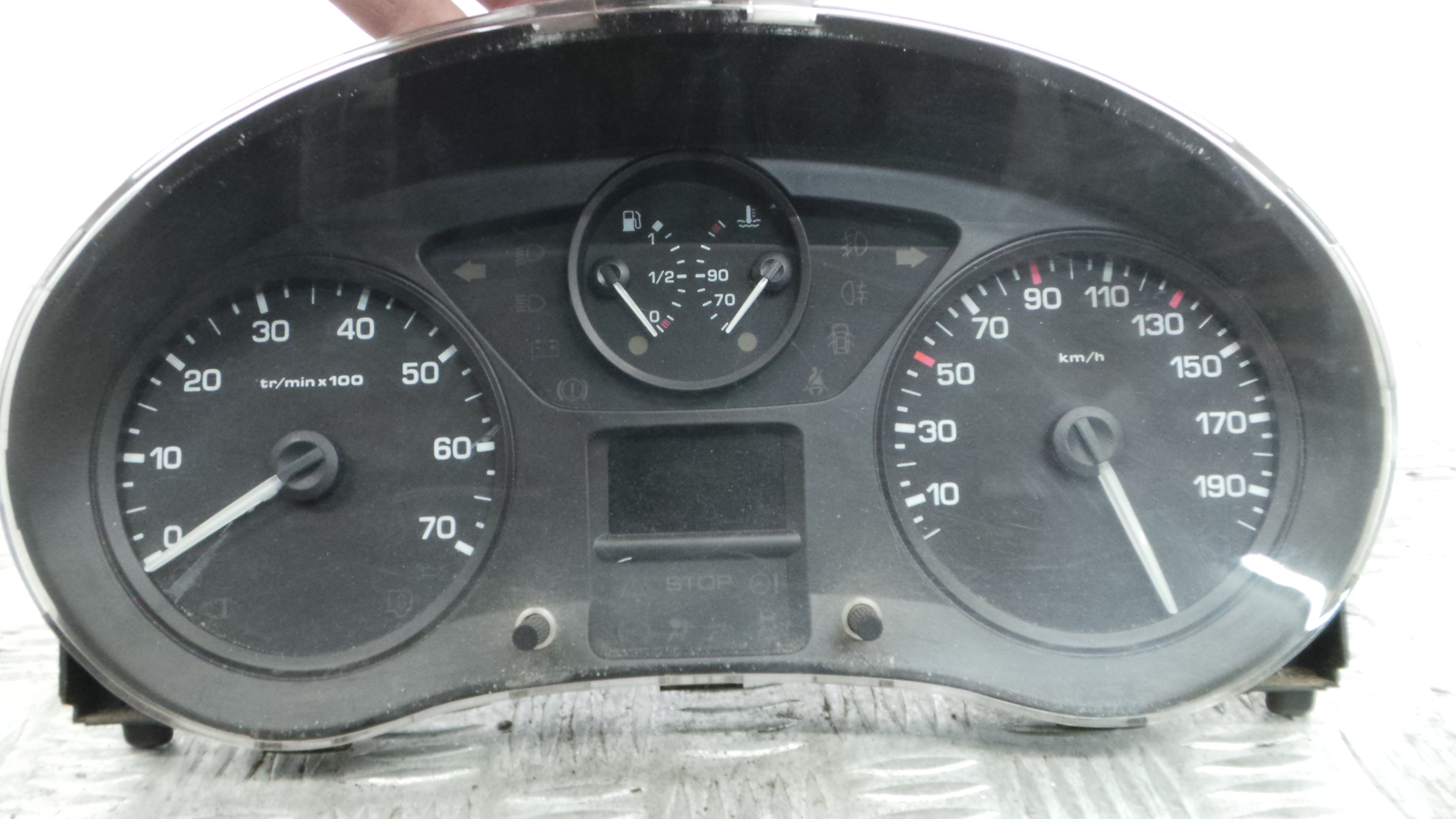 Quadrante 9801641680 - PEUGEOT PARTNER Caixa/monovolume (5_, G_), PARTNER Van (5_, G_), RANCH Caixa/-36451996