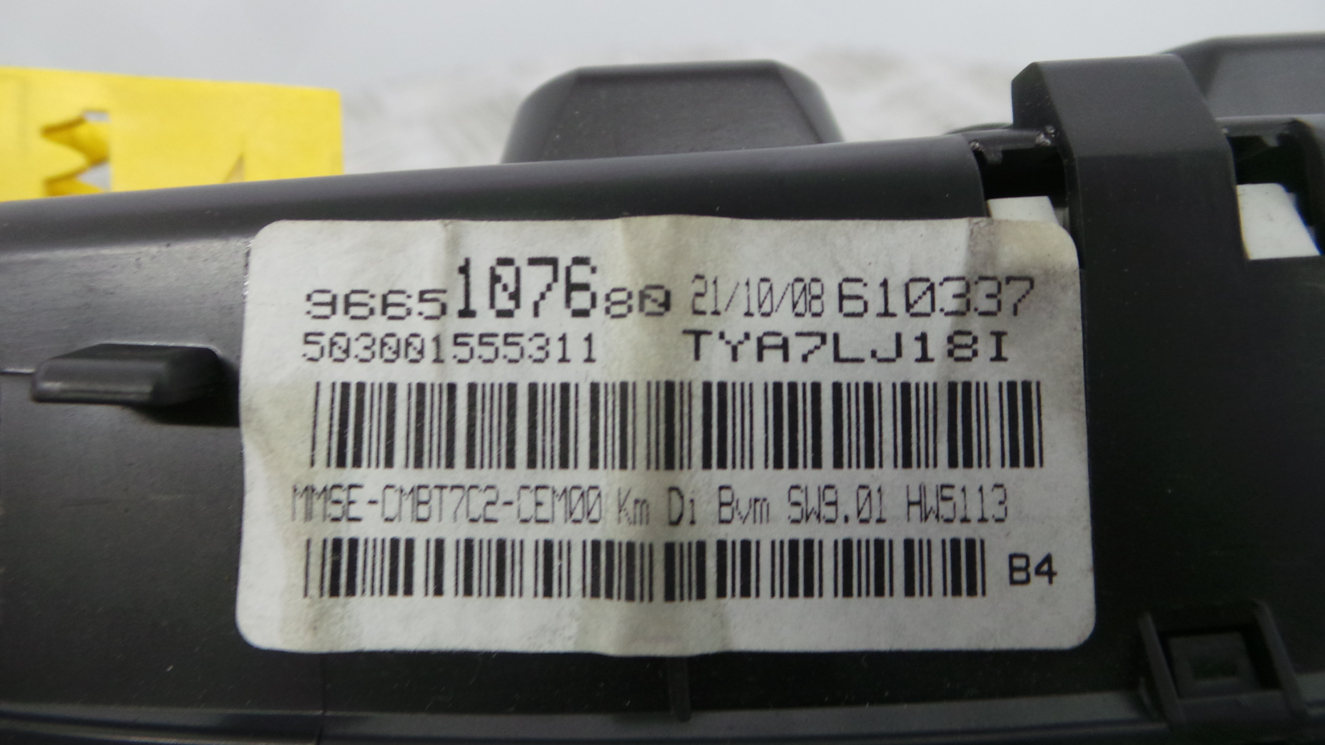 Quadrante 9665107680 - PEUGEOT 308 I (4A_, 4C_)-36452021