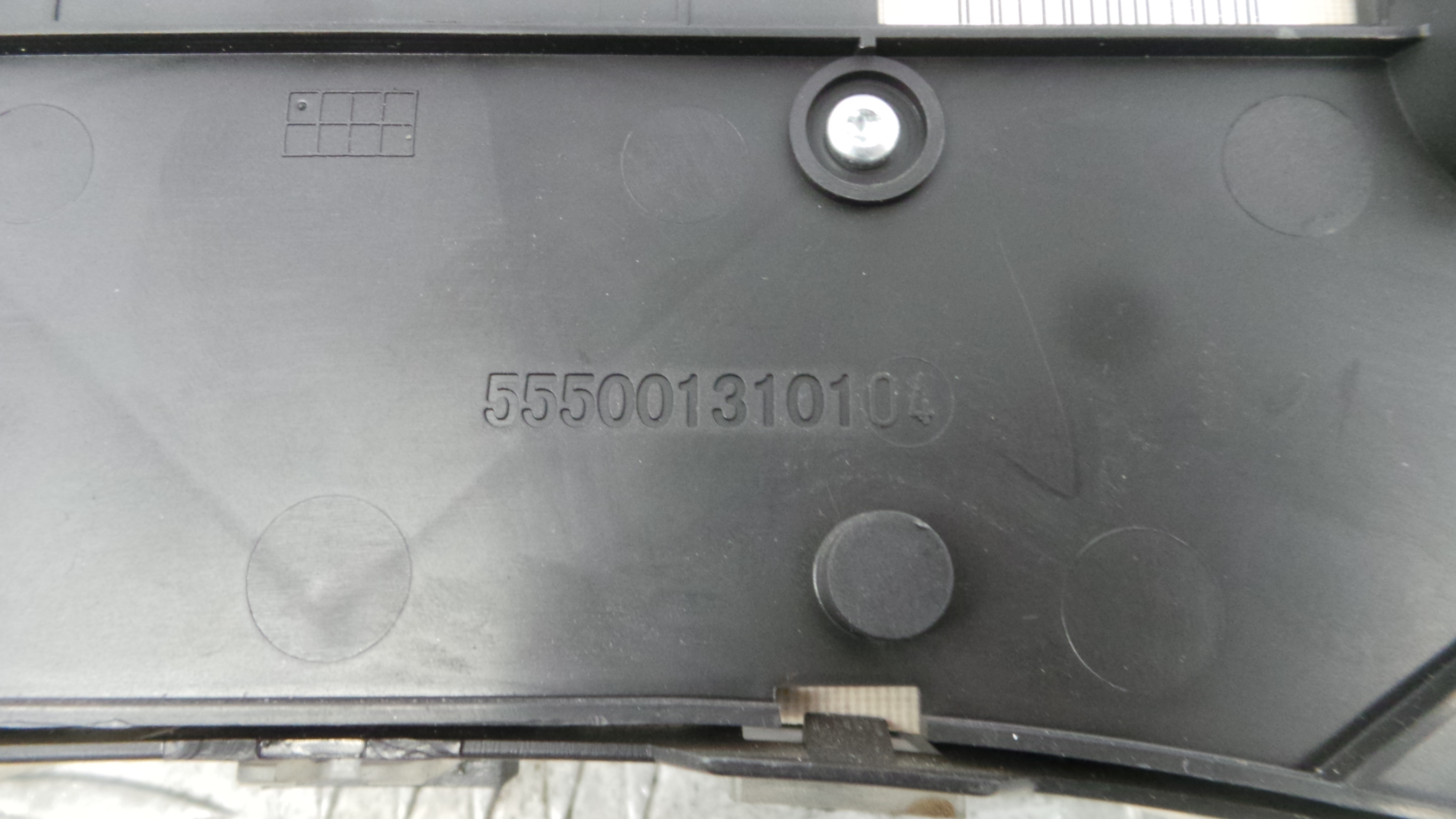 Quadrante 9801641680 - PEUGEOT PARTNER Caixa/monovolume (5_, G_), PARTNER Van (5_, G_), RANCH Caixa/-36452056