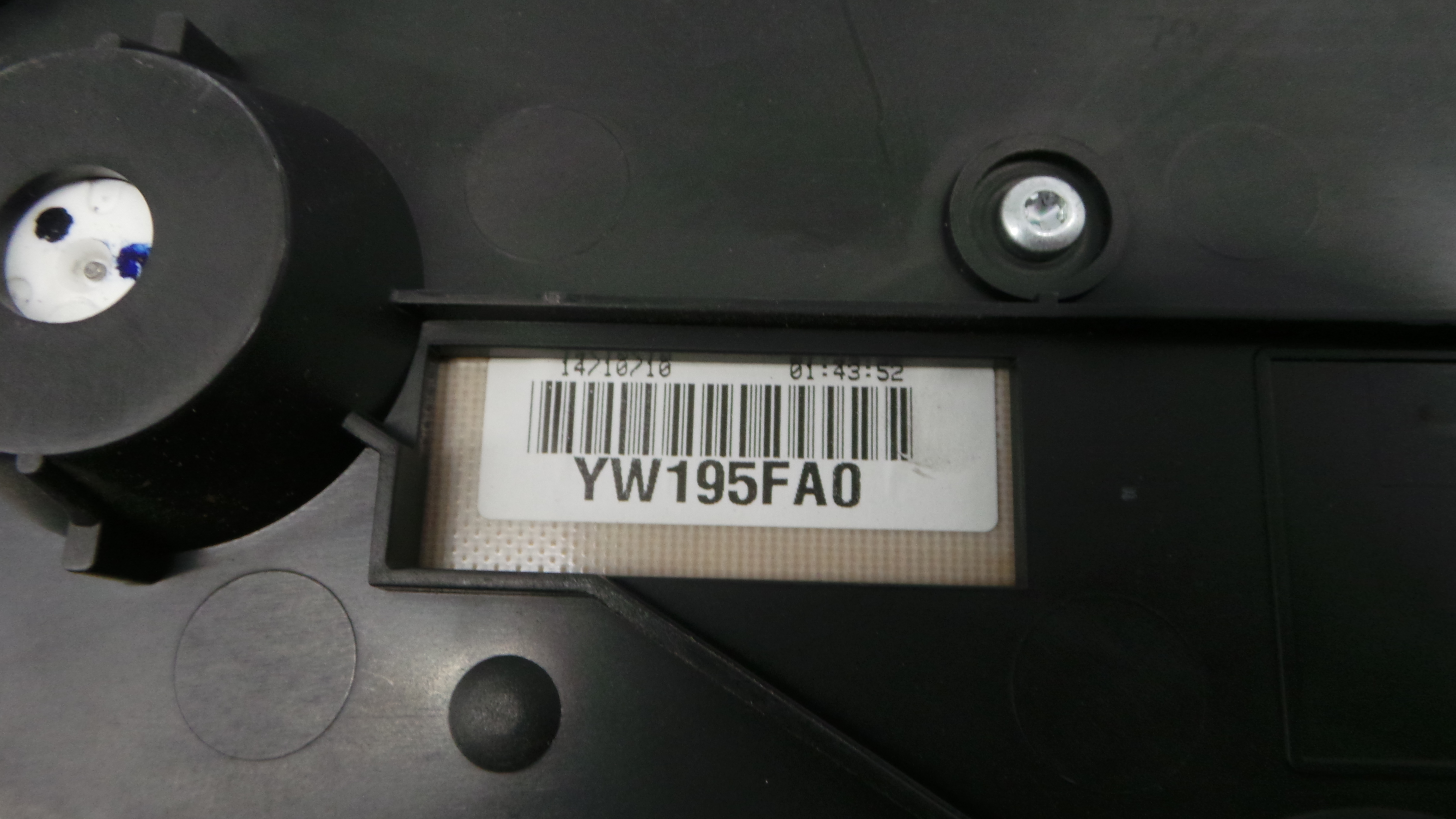 Quadrante 9801641680 - PEUGEOT PARTNER Caixa/monovolume (5_, G_), PARTNER Van (5_, G_), RANCH Caixa/-36452056