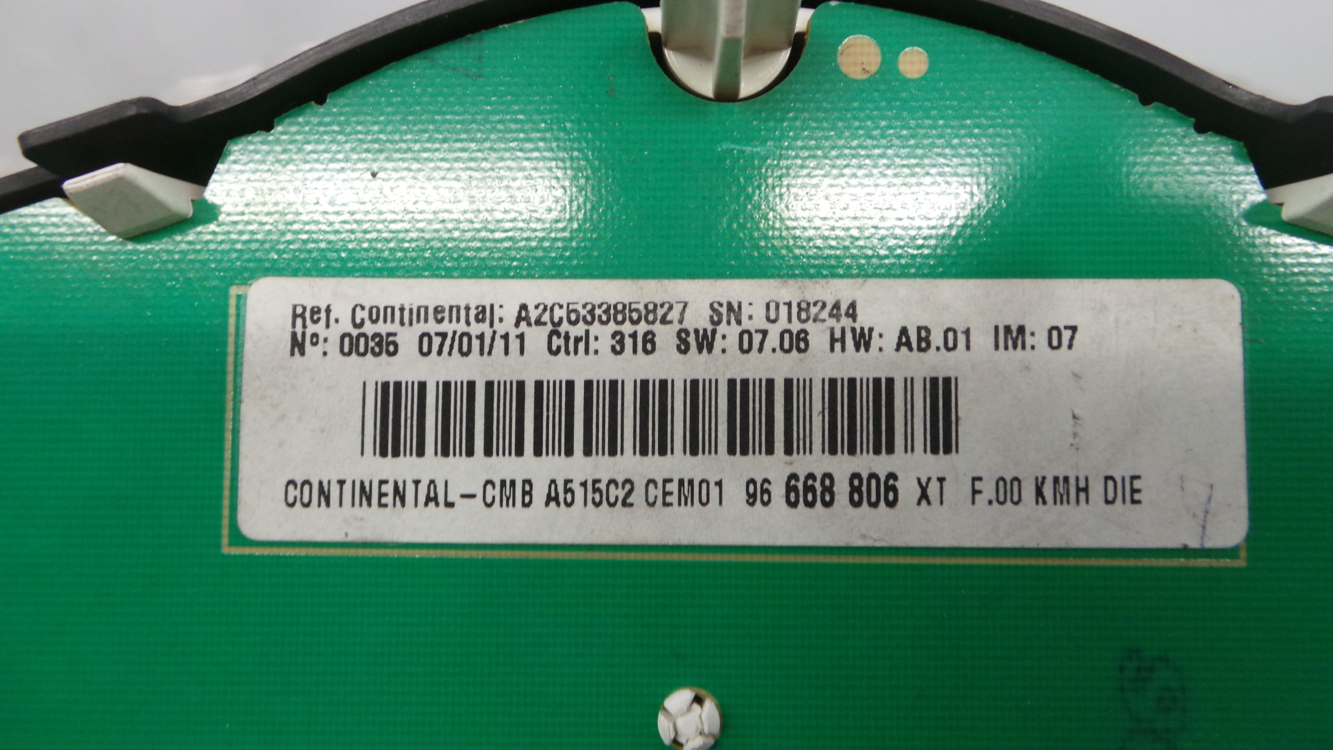 Quadrante 96668806XT - CITROËN C3 II (SC_)-36455004