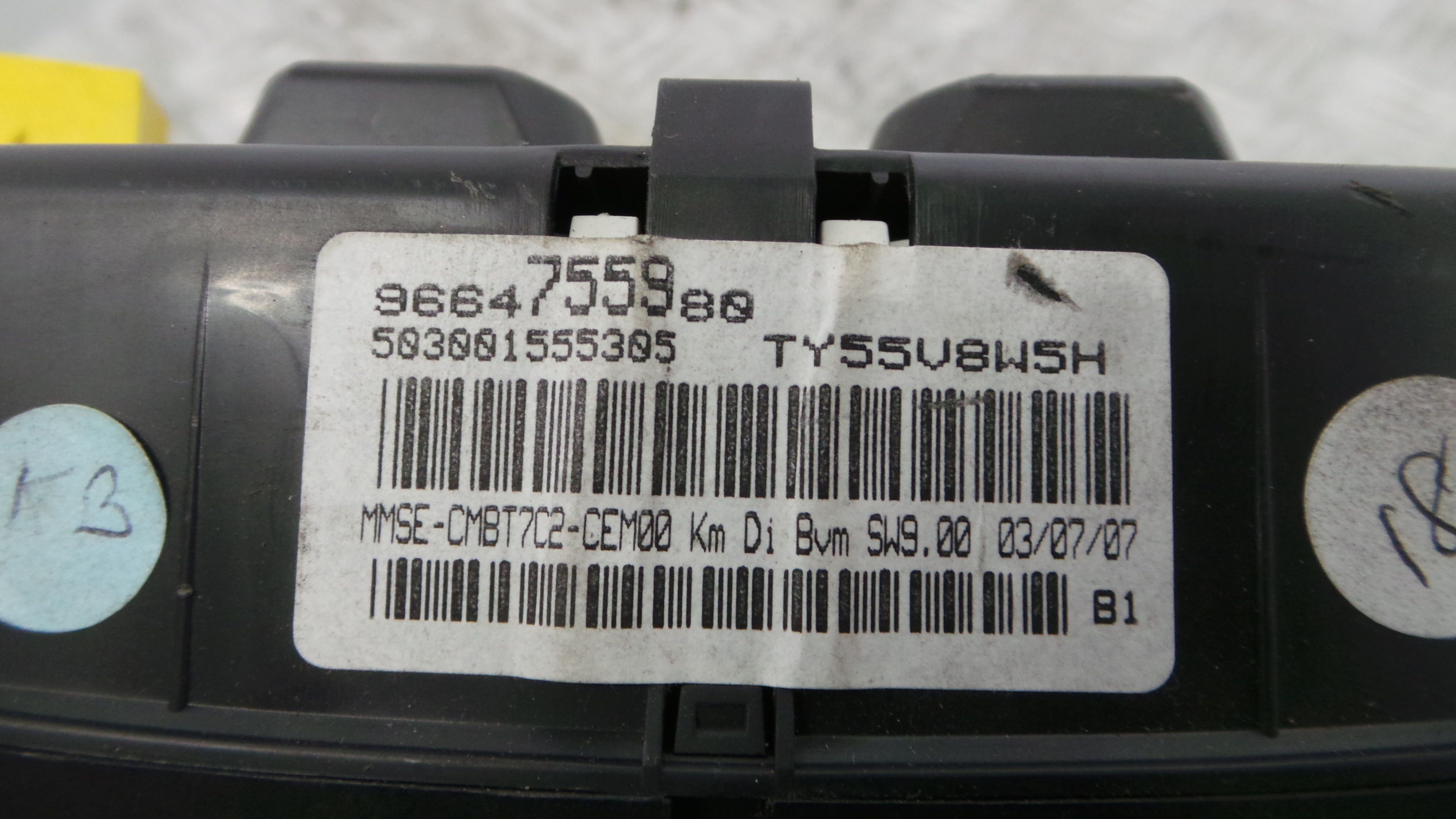 Quadrante 9664755980 - PEUGEOT 308 I (4A_, 4C_)-36455017