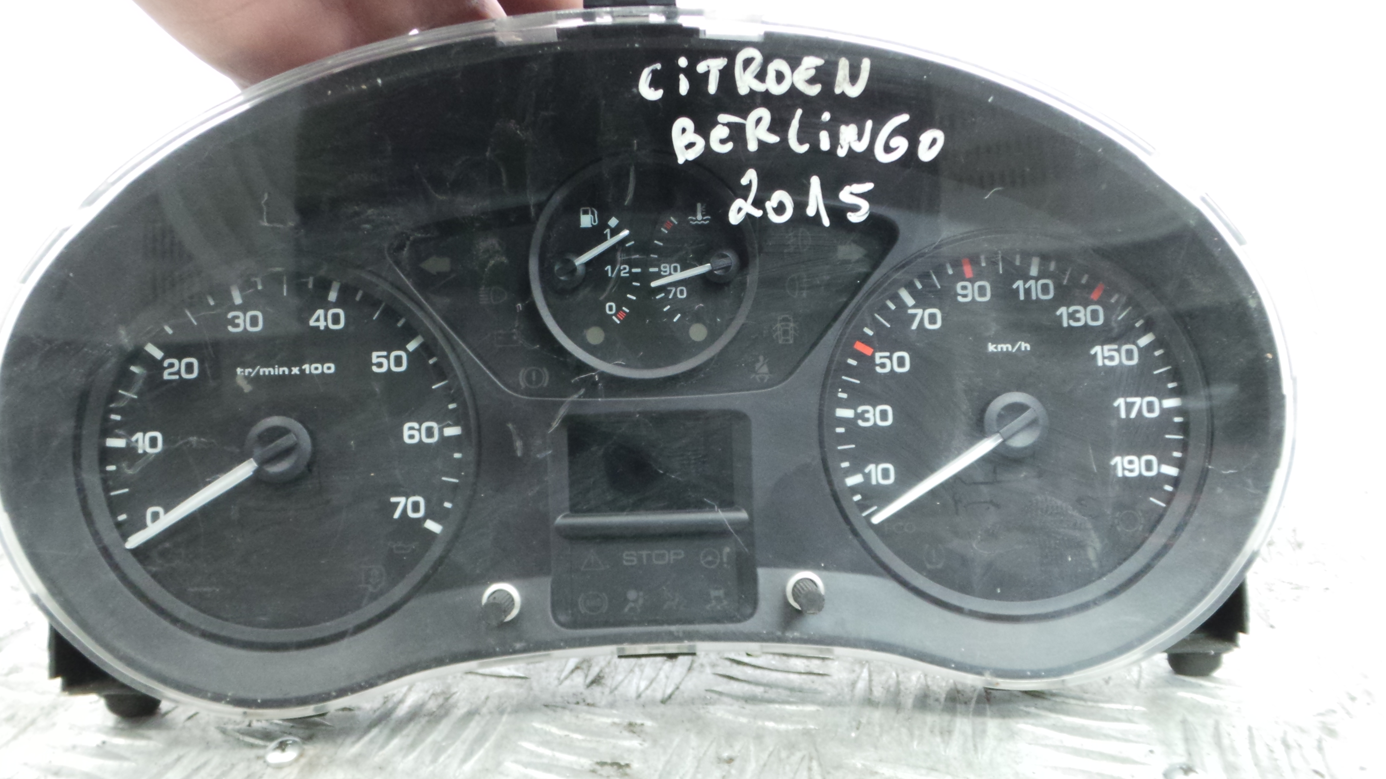 Quadrante 9801642280 - CITROËN BERLINGO / BERLINGO FIRST Veículo multiuso (MF_, GJK_, GFK_)-36455033