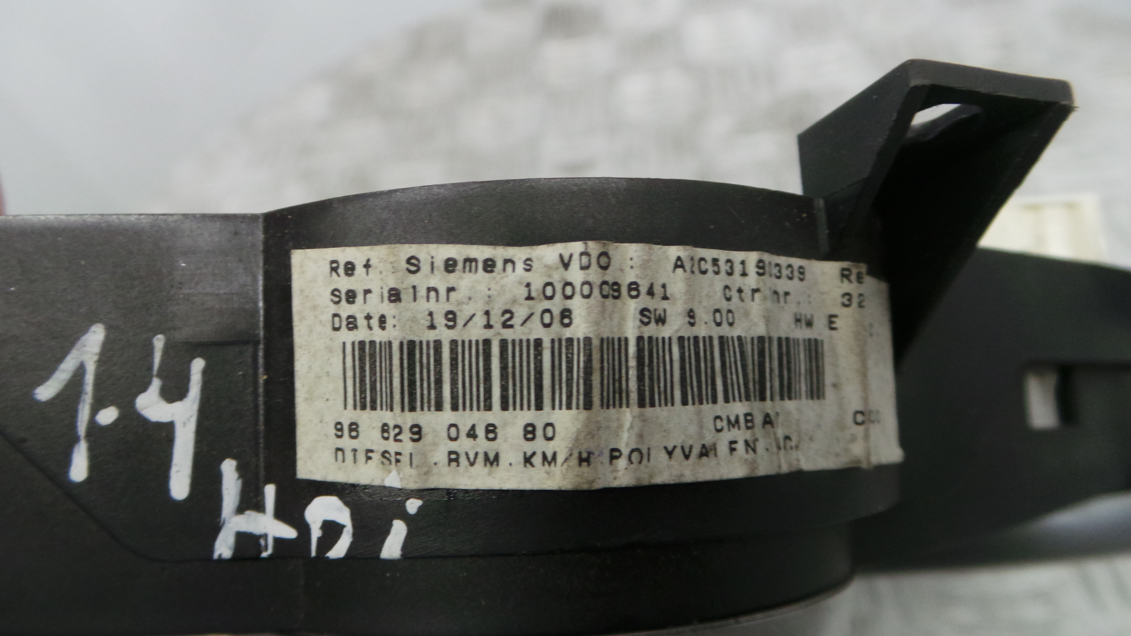 Quadrante 9662904680 - PEUGEOT 207 (WA_, WC_), 207/207+ (WA_, WC_)-36455063