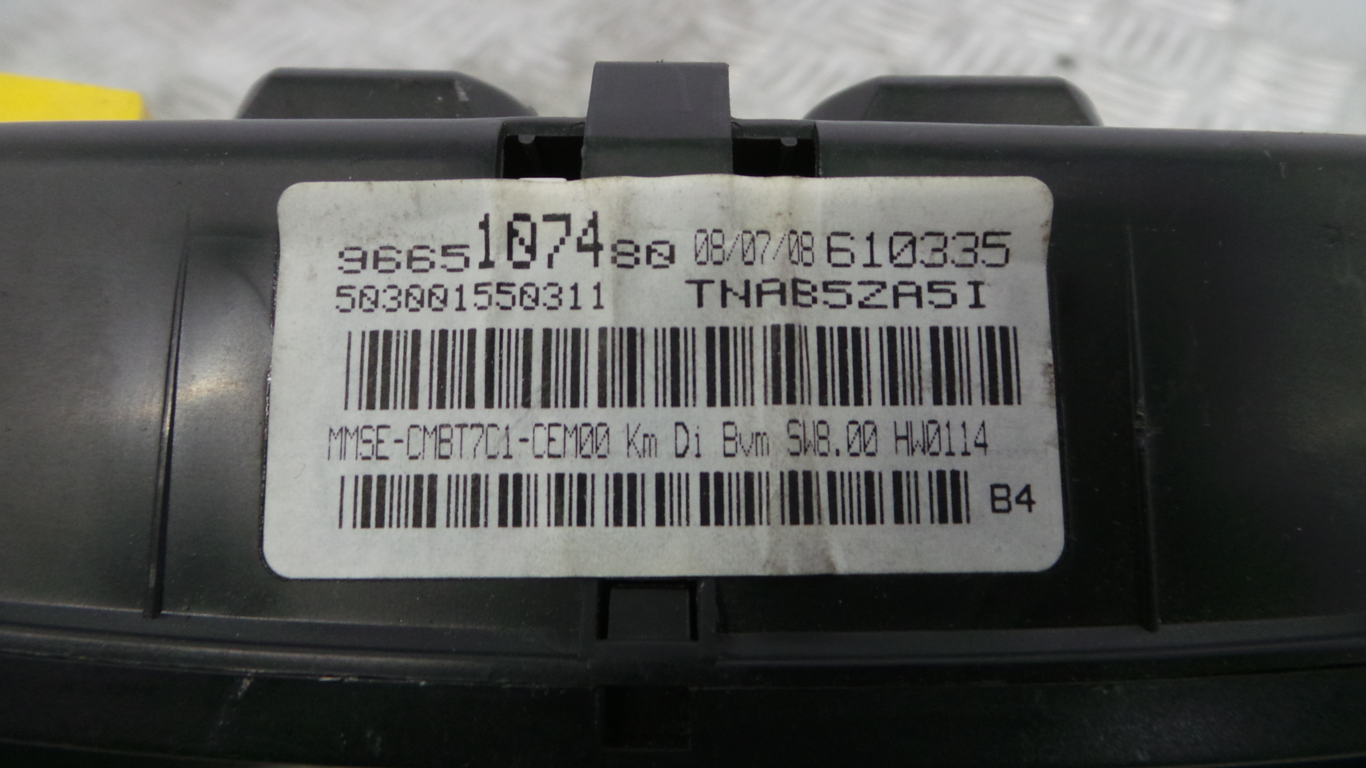 Quadrante 9665107480 - PEUGEOT 308 I (4A_, 4C_)-36455116