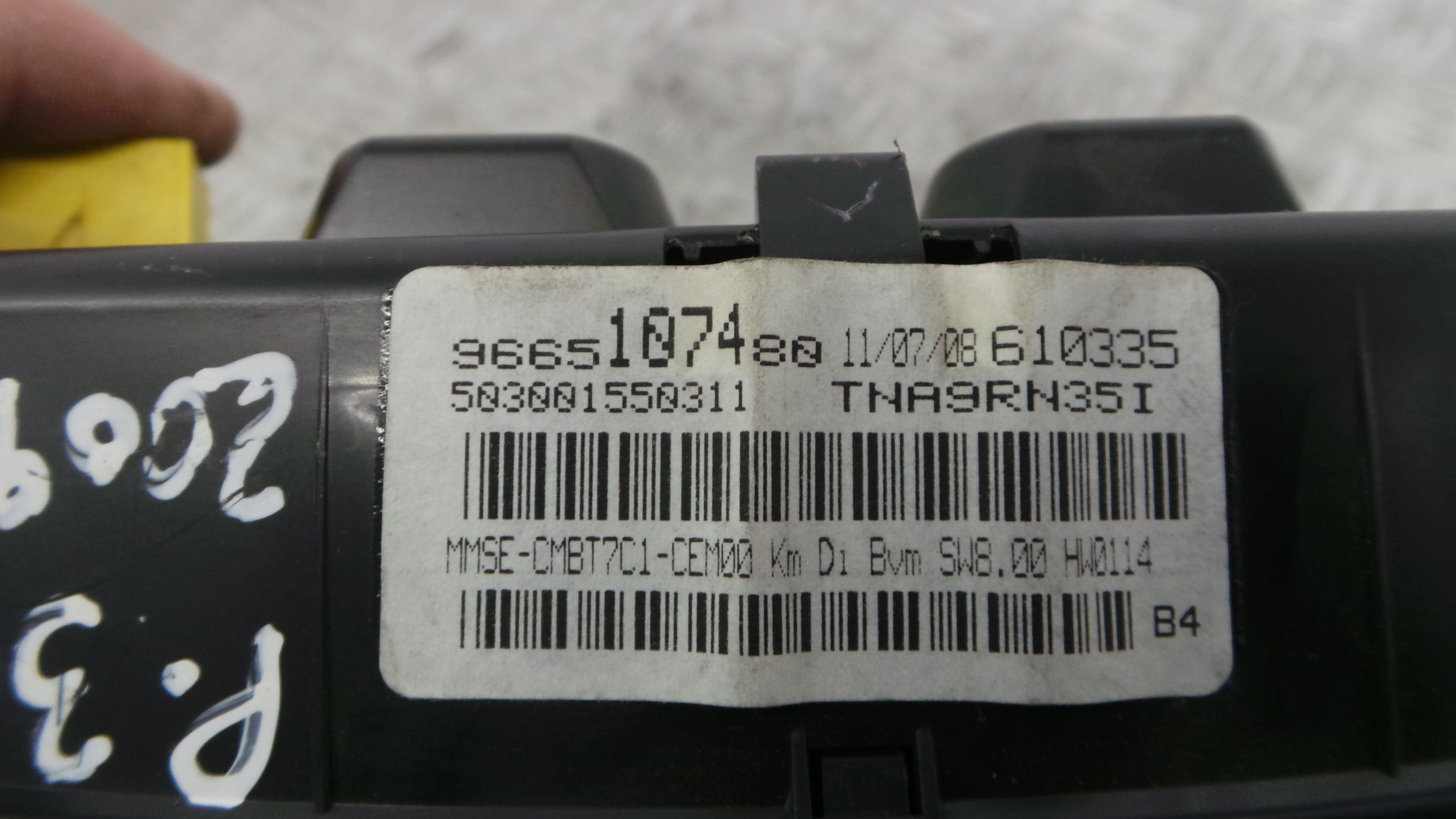 Quadrante 9665107480 - PEUGEOT 308 I (4A_, 4C_)-36455119