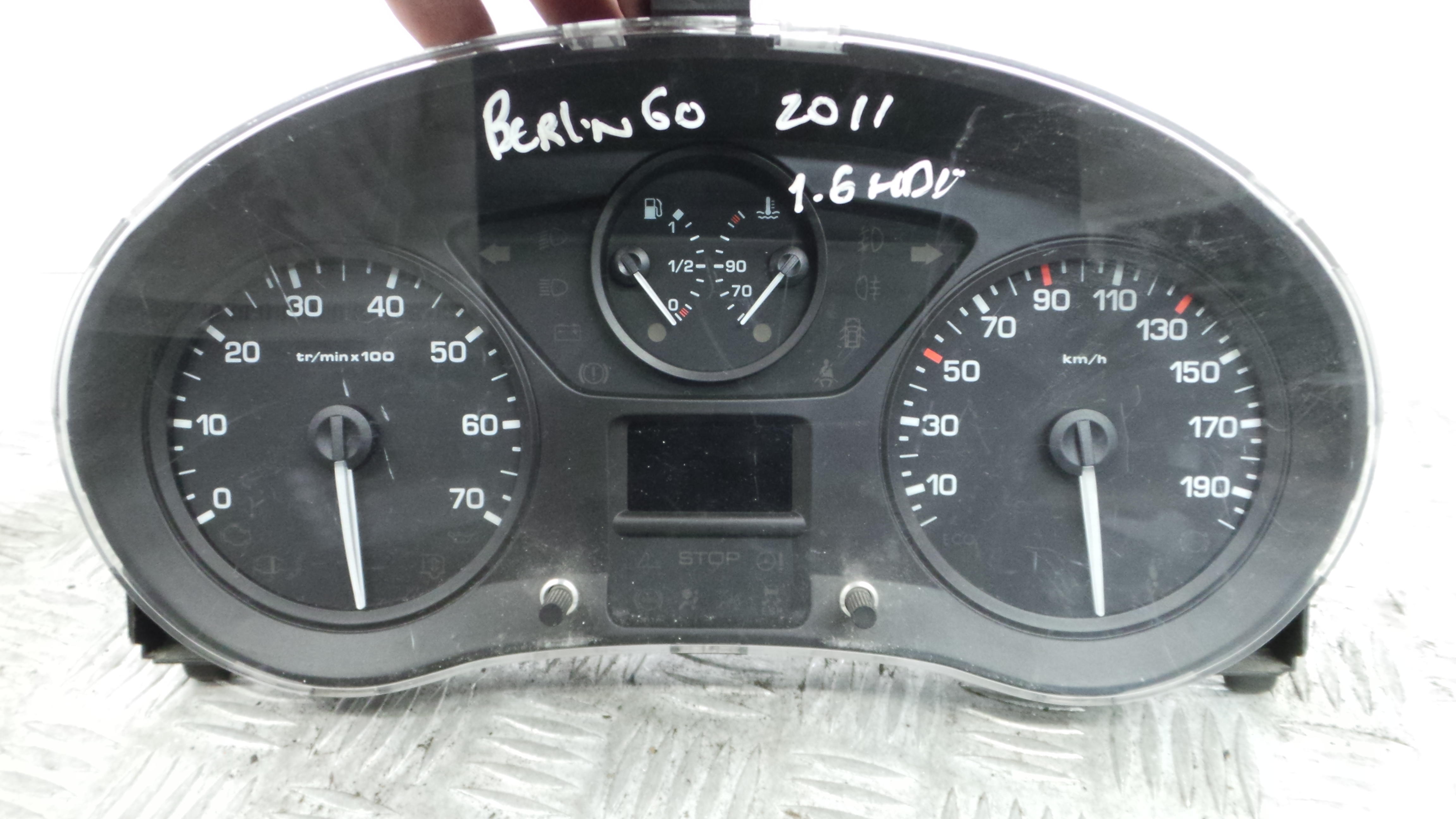 Quadrante 9801641680 - CITROËN BERLINGO / BERLINGO FIRST Caixa/monovolume (M_)-36455142