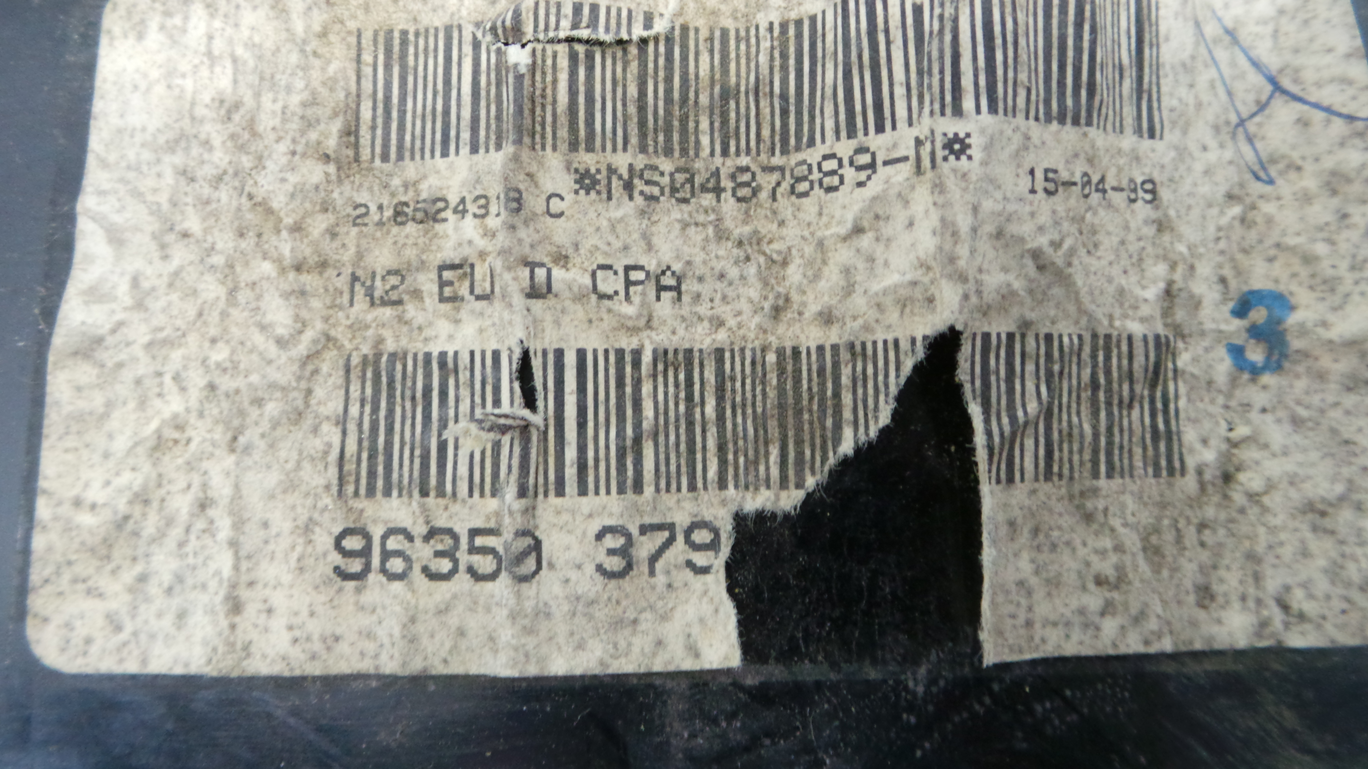 Quadrante 9635037980 - CITROËN XSARA (N1)-36461920