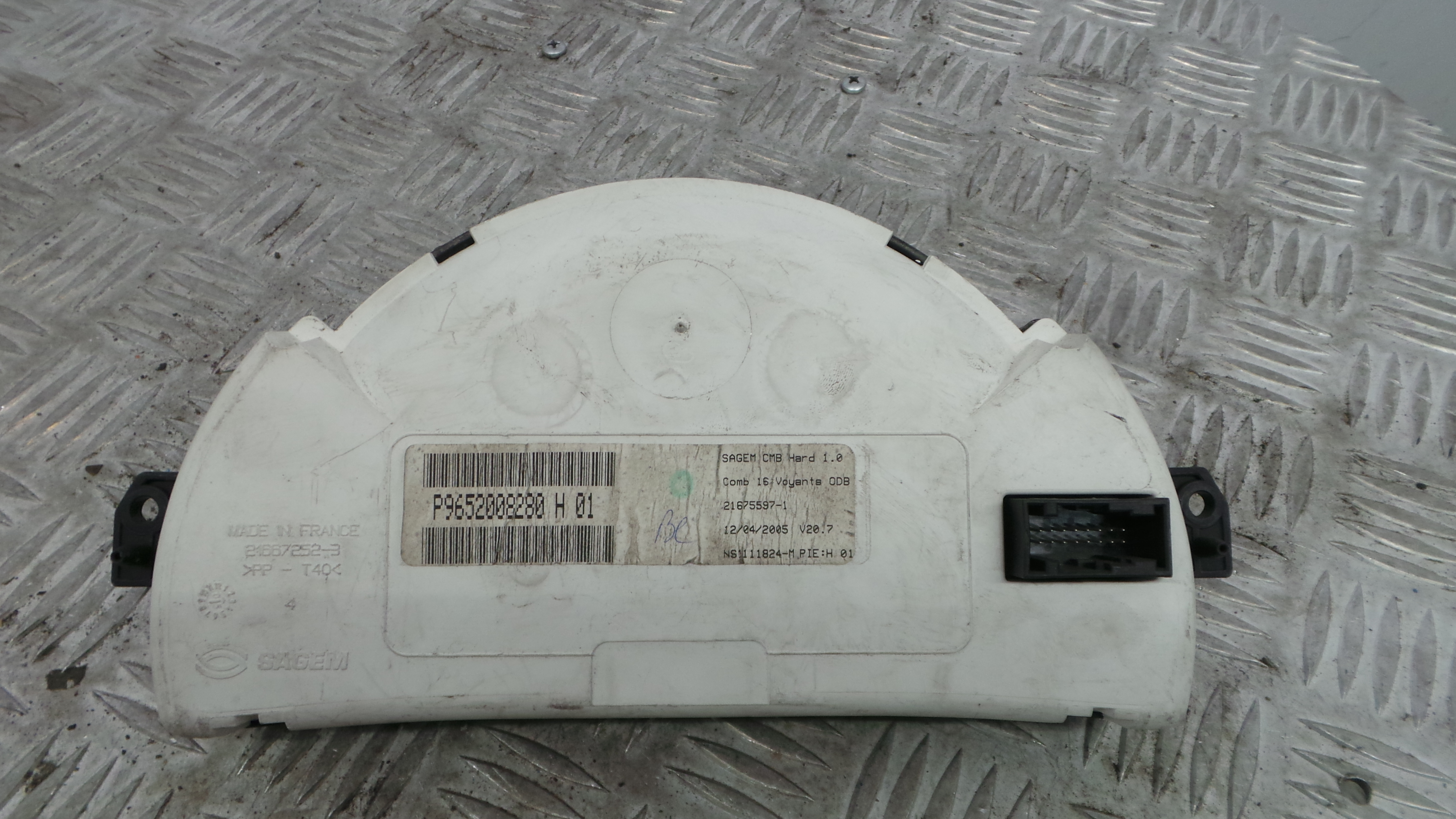 Quadrante 9652008280 - CITROËN C3 I (FC_, FN_)-36455195