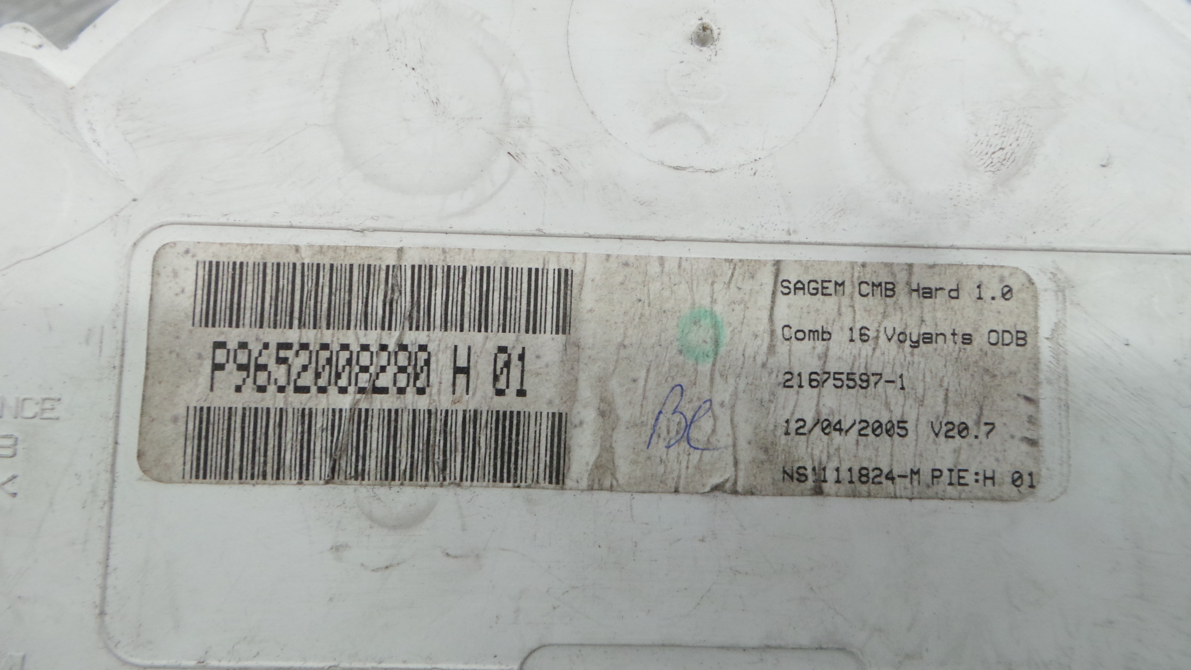 Quadrante 9652008280 - CITROËN C3 I (FC_, FN_)-36455195