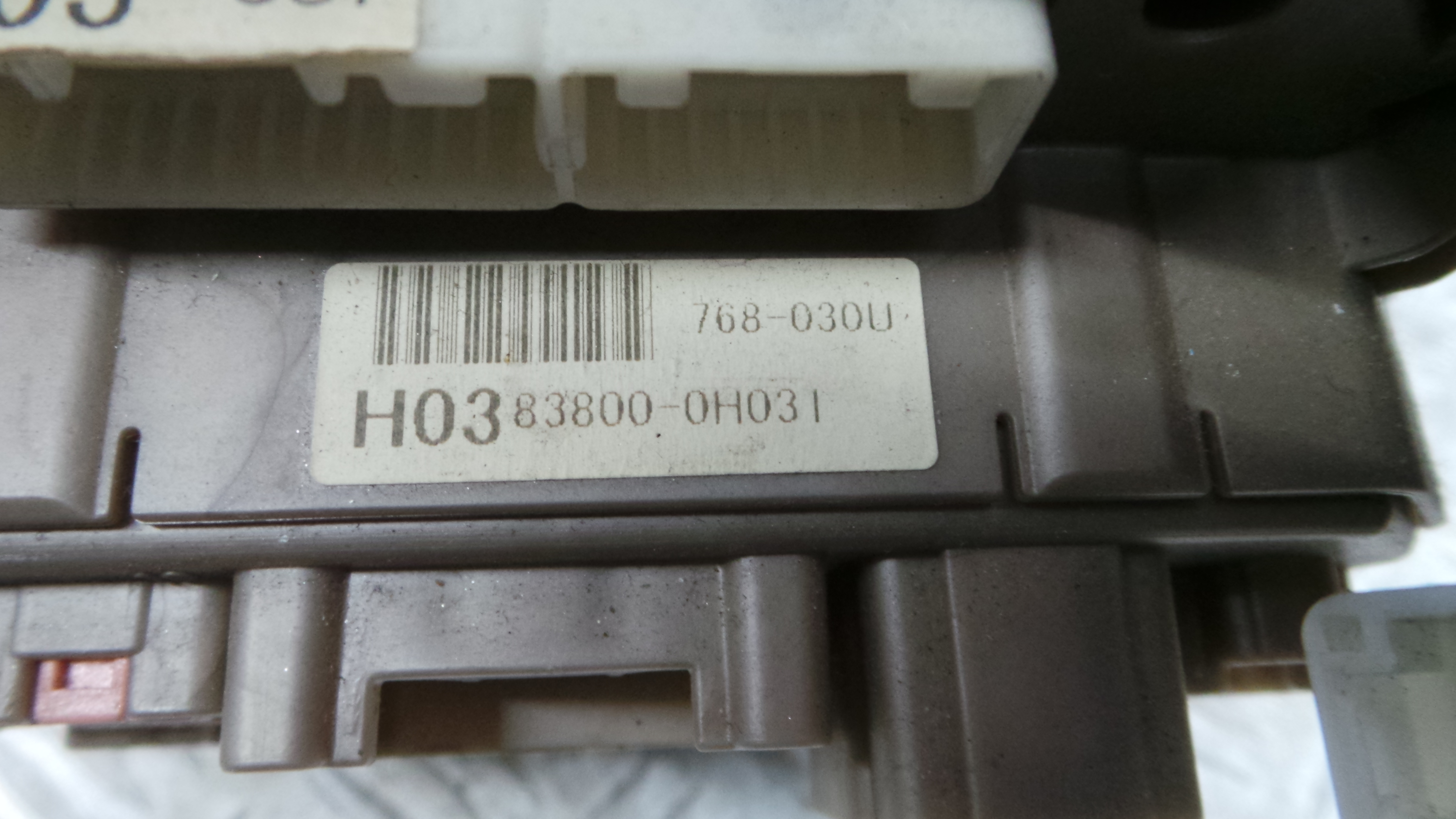 Quadrante 83800-0H031 - PEUGEOT 107 (PM_, PN_)-36458804