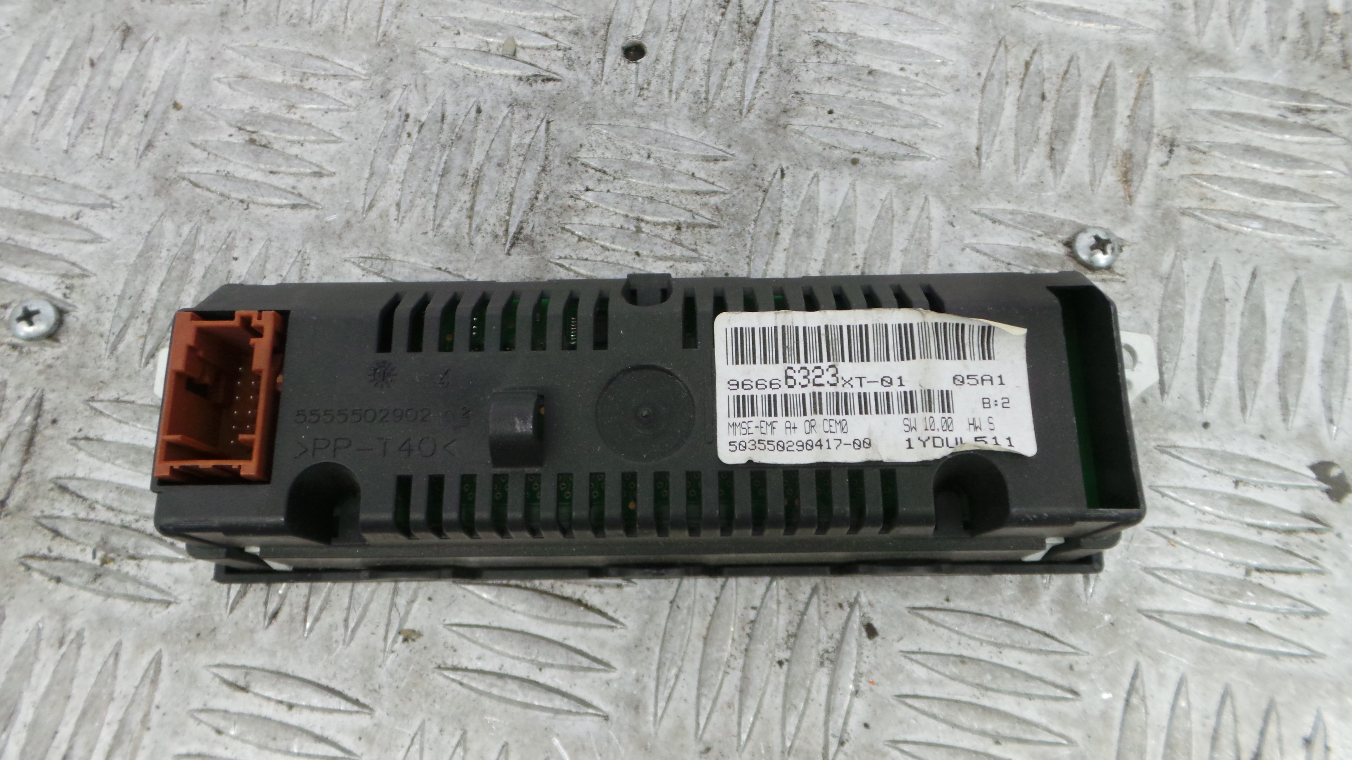 Display 96666323XT - CITROËN C3 II (SC_)-36458892