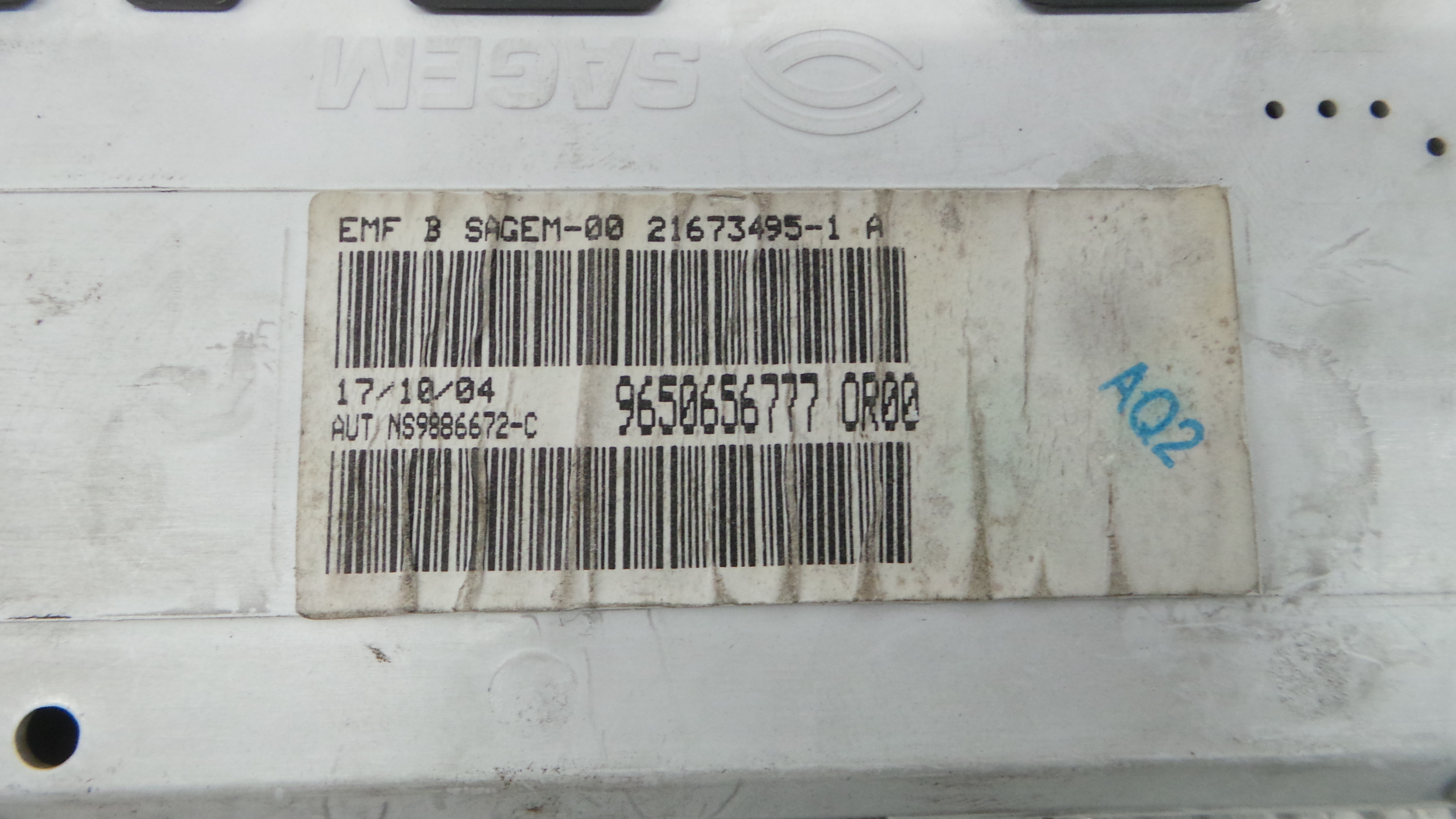 Display 9650656777 - CITROËN C2 (JM_)-36458898