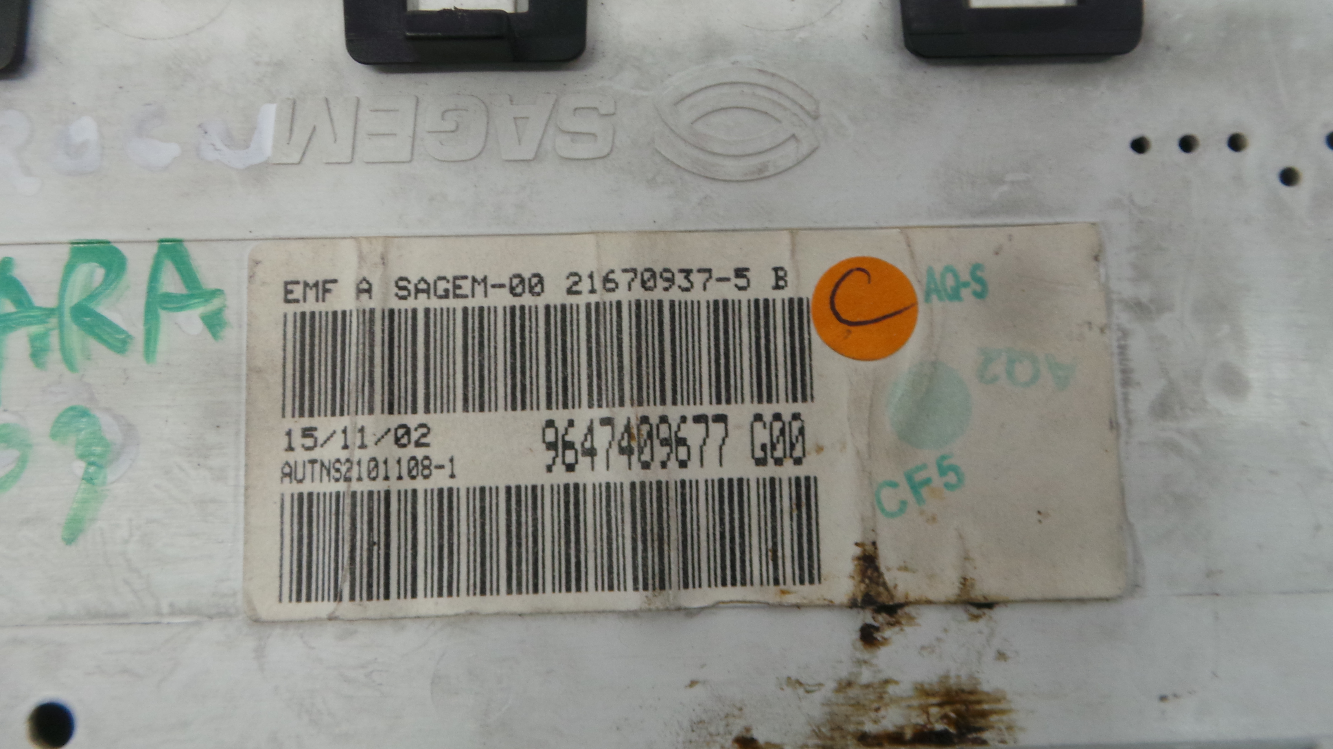 Display 9647409677 - CITROËN XSARA (N1)-36458924