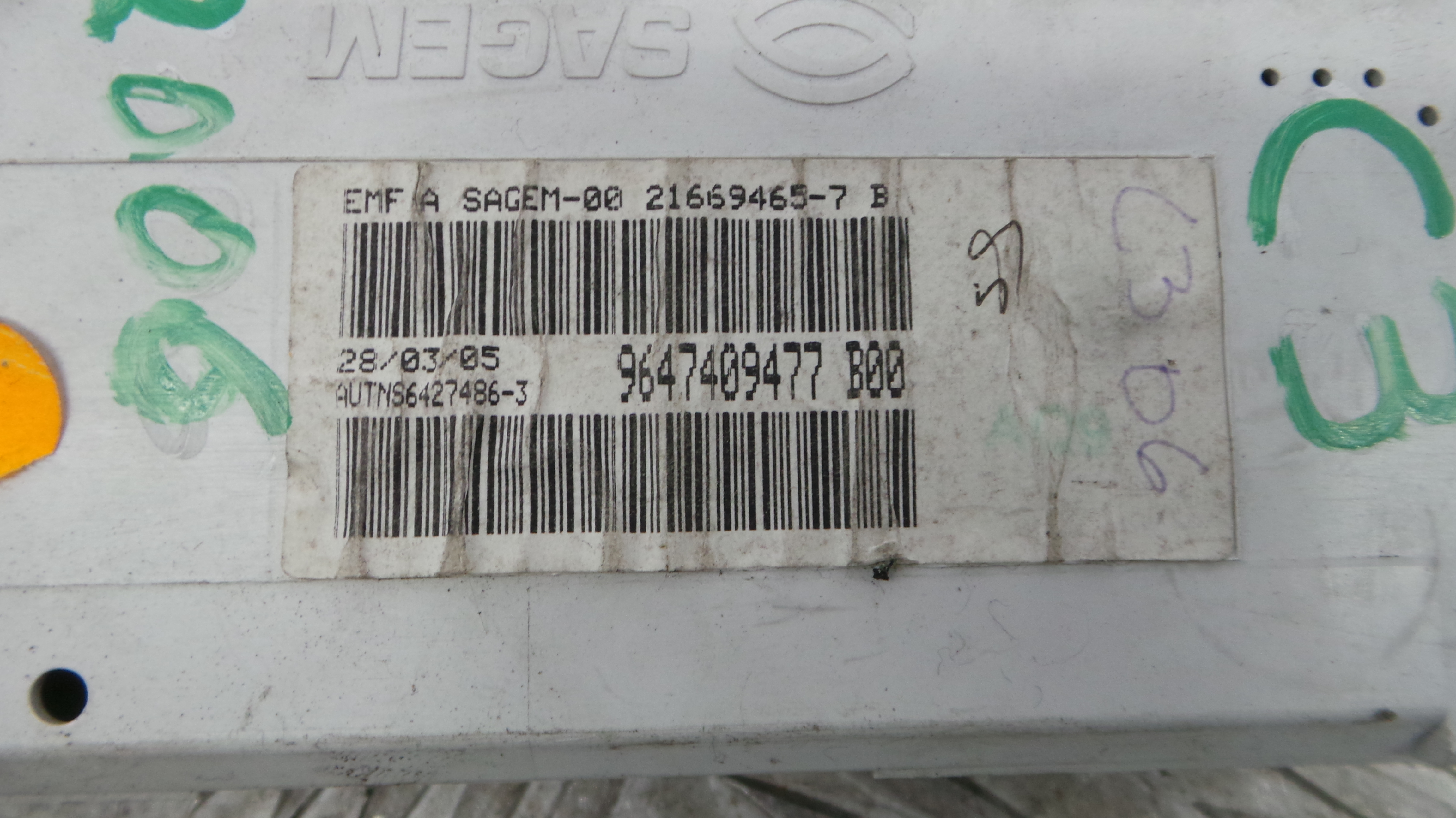 Display 9647409477 - CITROËN C3 I (FC_, FN_)-36458939