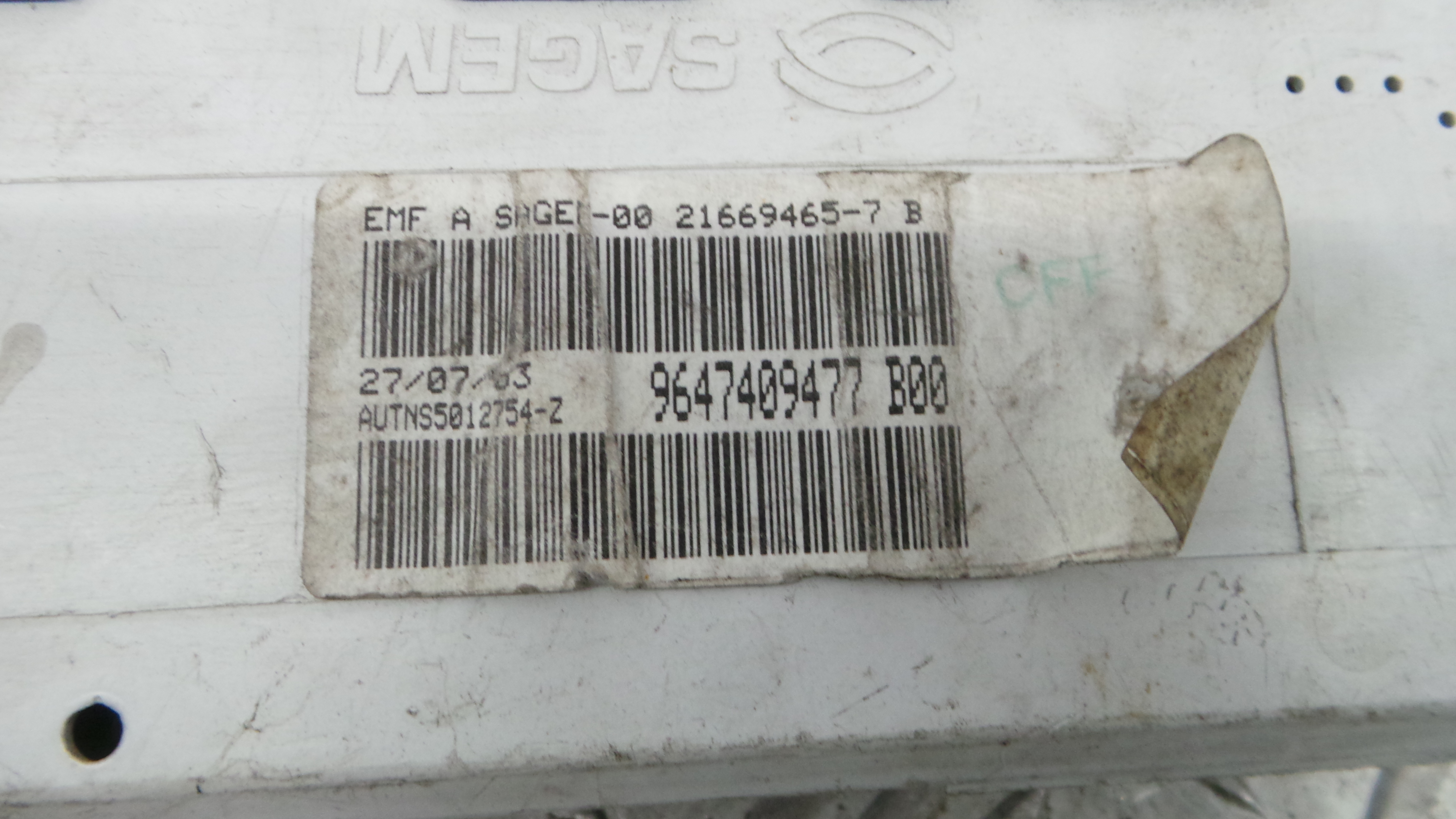 Display 9647409477 - CITROËN C2 (JM_)-36459002