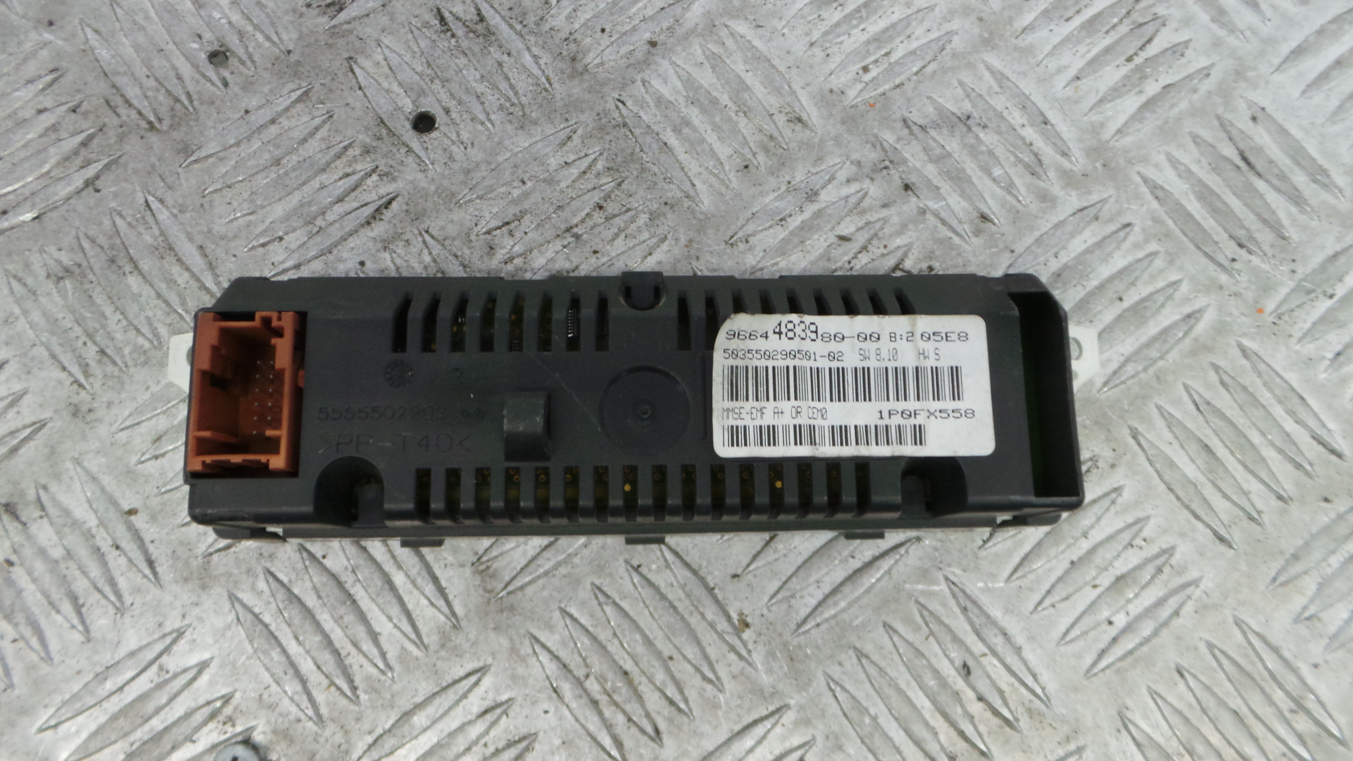 Display 9664483980 - PEUGEOT 207 (WA_, WC_), 207/207+ (WA_, WC_)-36459061