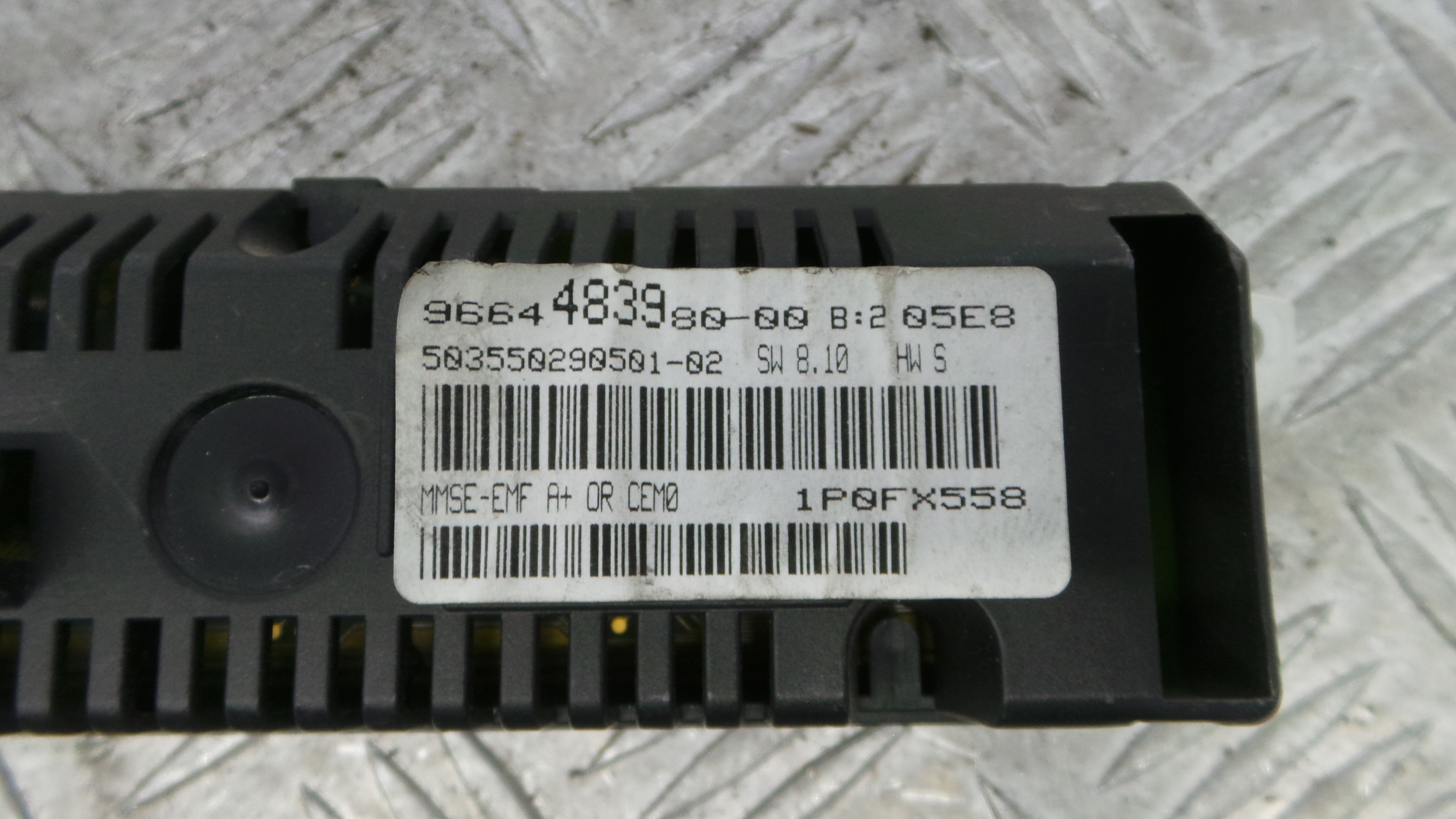 Display 9664483980 - PEUGEOT 207 (WA_, WC_), 207/207+ (WA_, WC_)-36459061