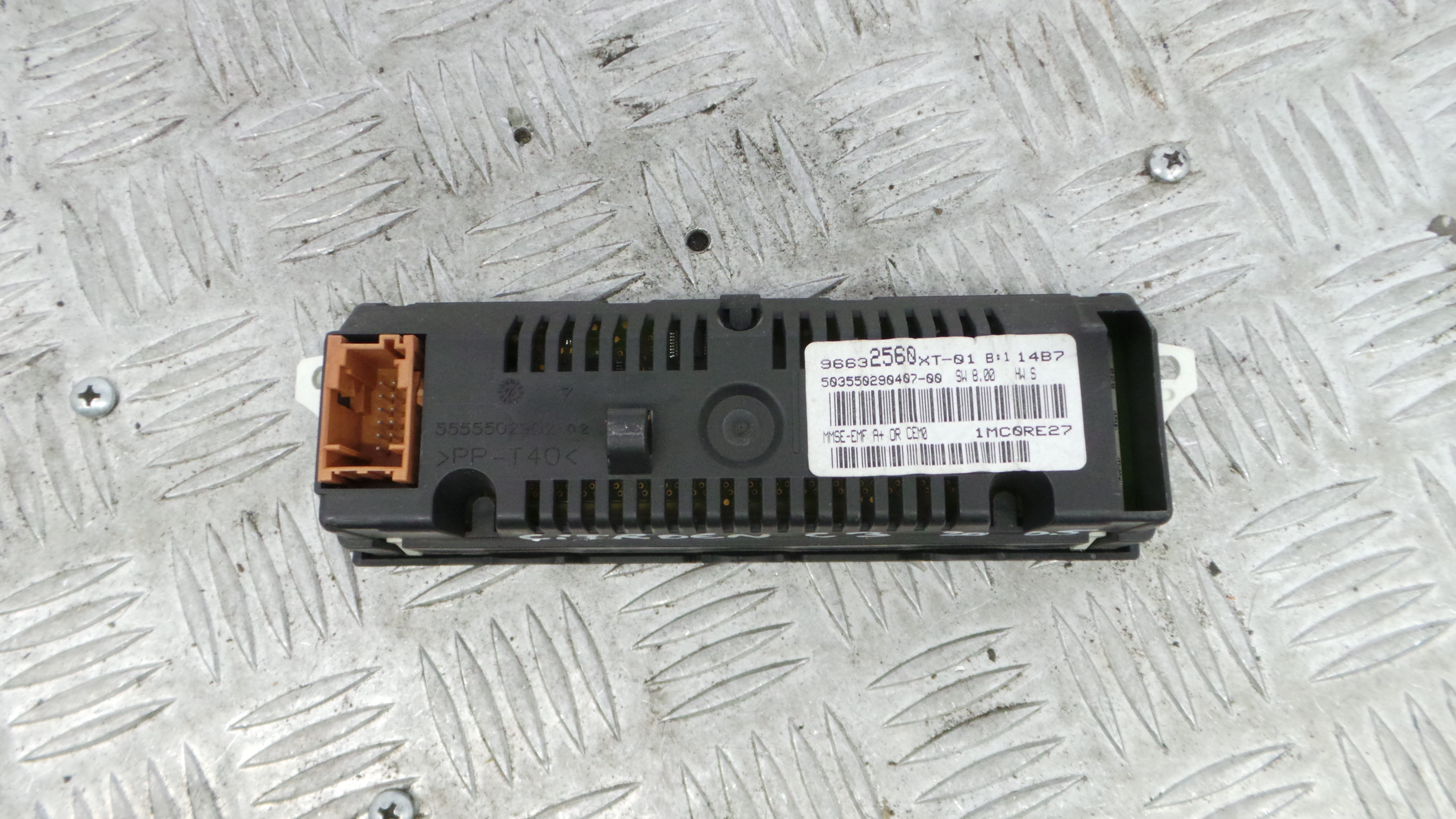 Display 96632560XT - CITROËN C3 I (FC_, FN_)-36459078