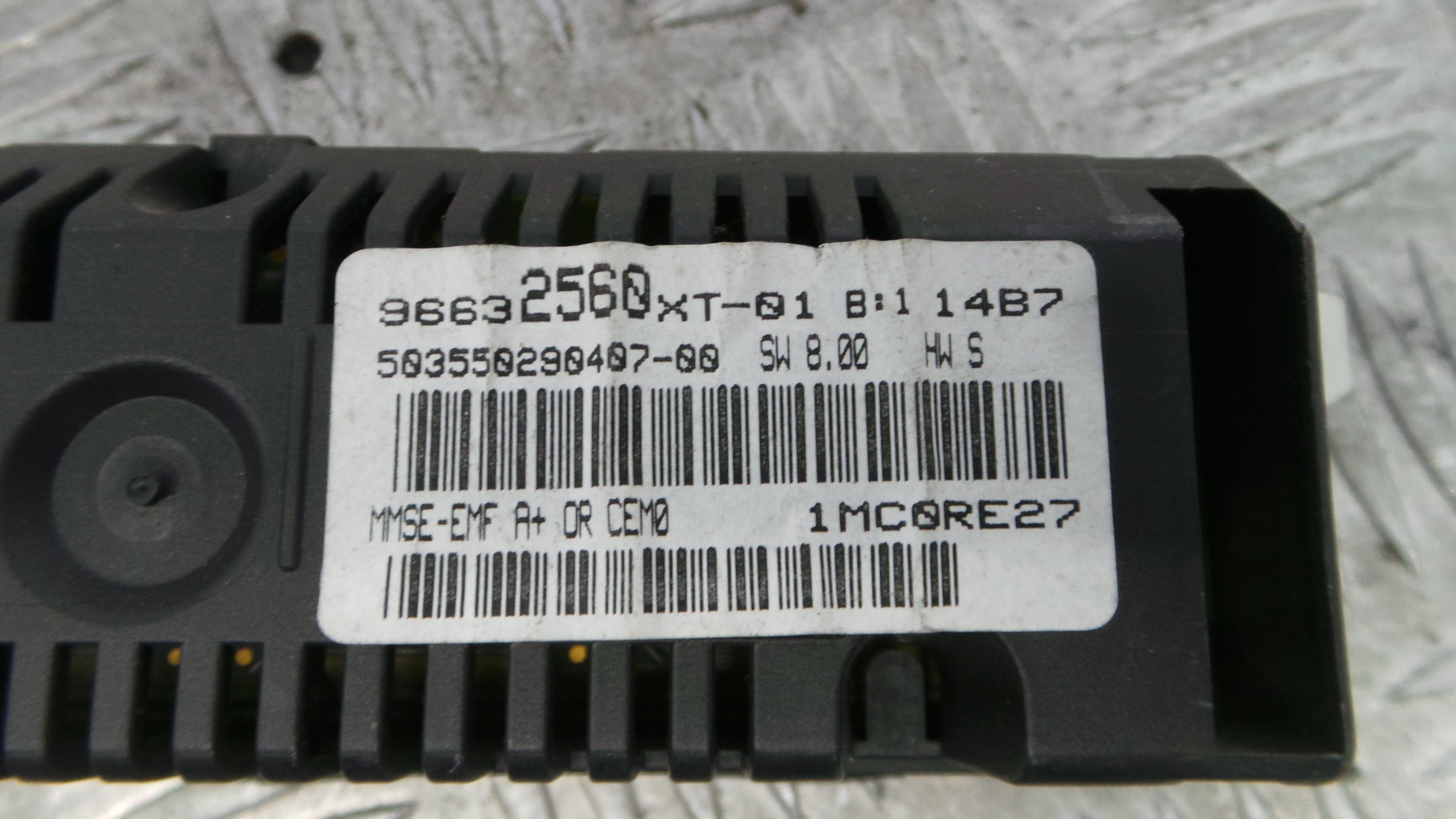 Display 96632560XT - CITROËN C3 I (FC_, FN_)-36459078