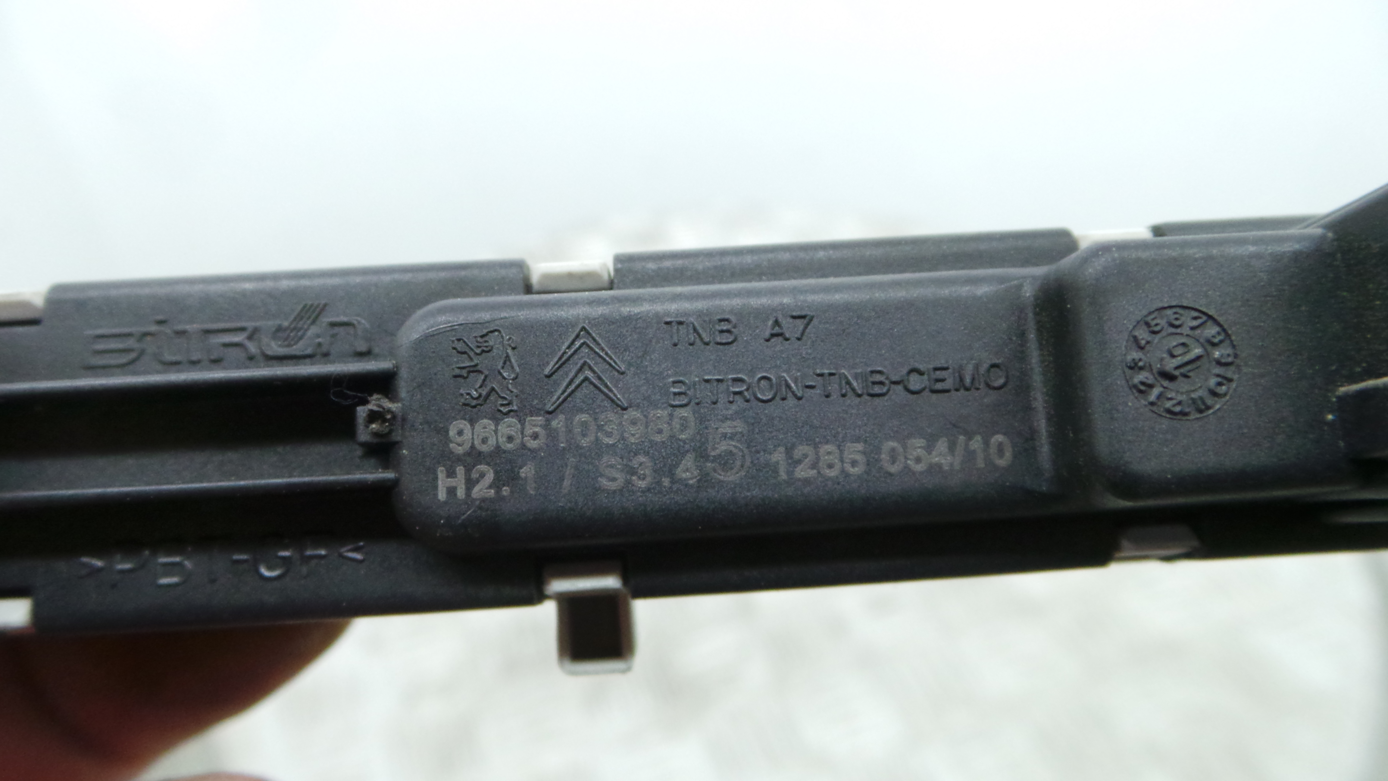 Display Cintos 9665103980 - PEUGEOT 207 SW (WK_)-36459143