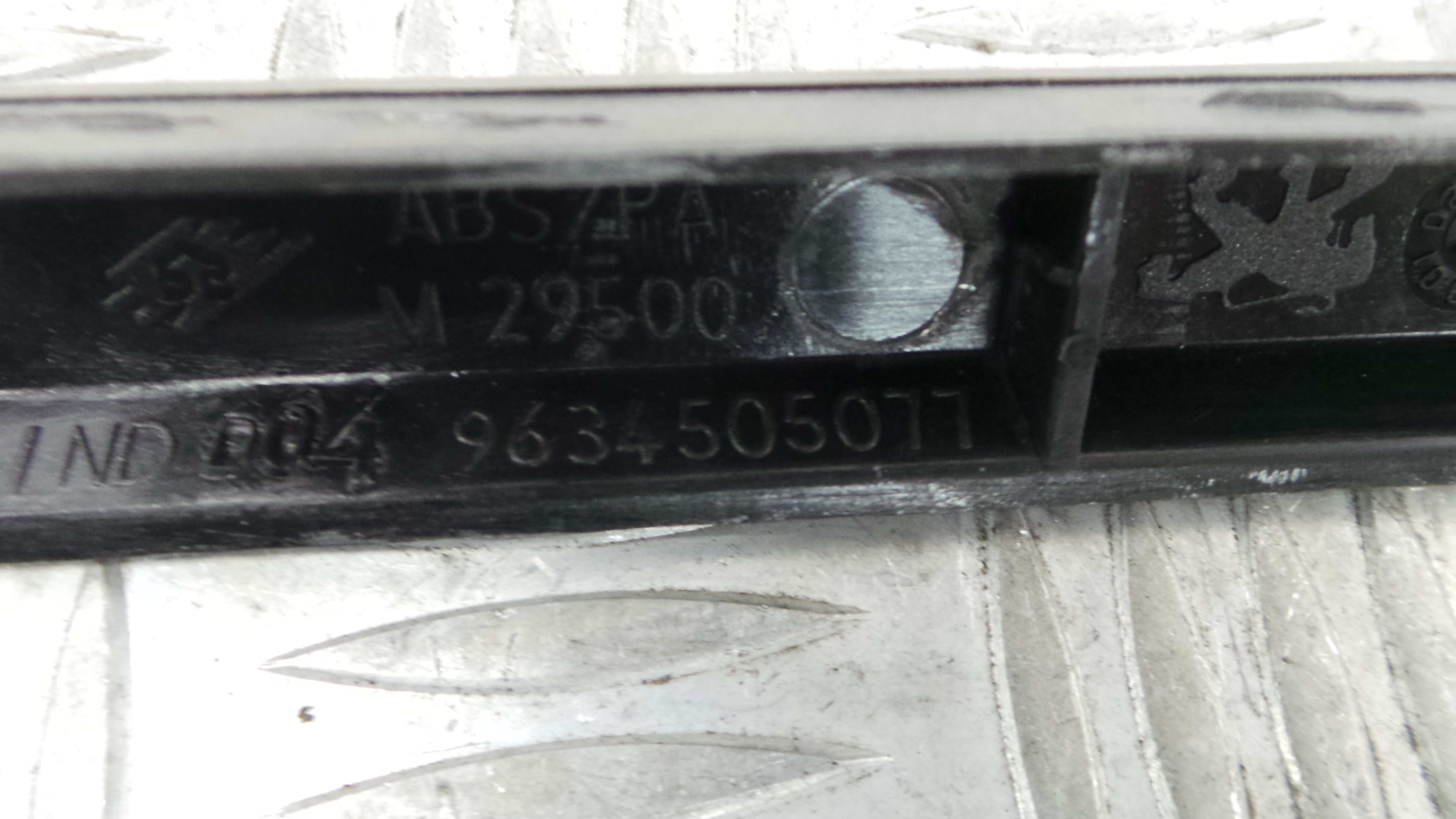 Consola central Tablier 9634505077 - PEUGEOT 307 (3A/C)-36461944