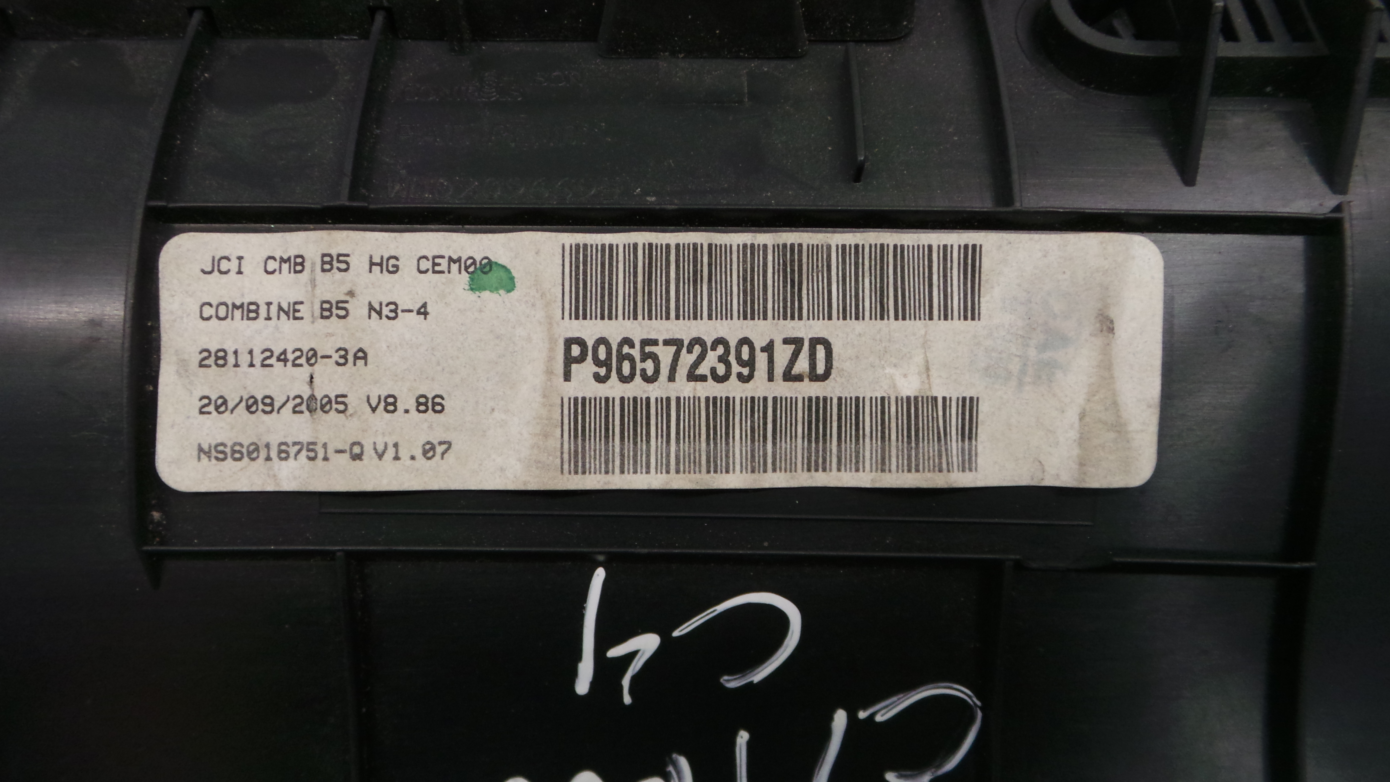 Quadrante 96572391ZD - CITROËN C4 I (LC_)-36461963