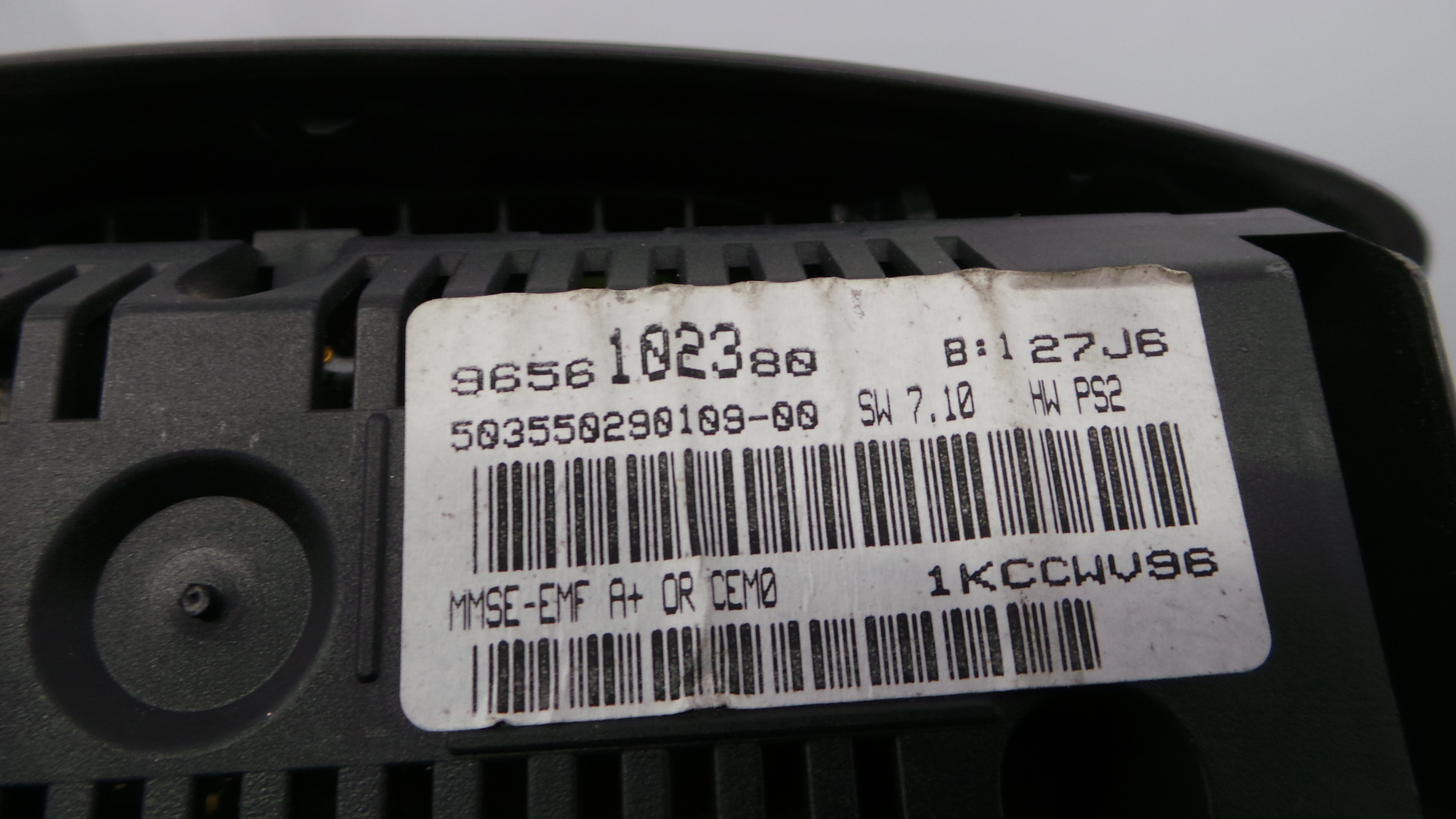 Consola central Tablier 9650068177 - PEUGEOT 207 (WA_, WC_), 207/207+ (WA_, WC_)-36462020