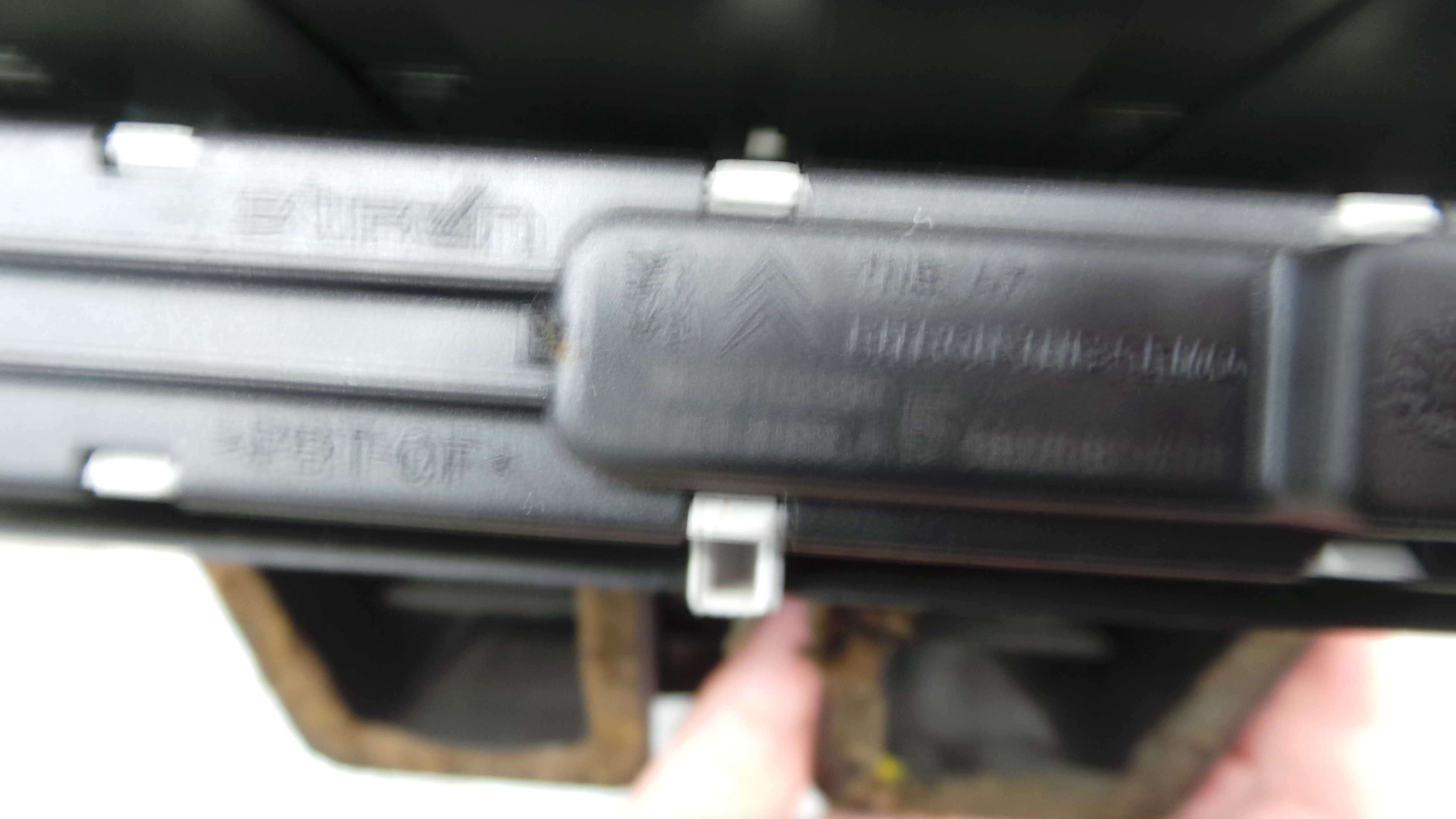 Consola central Tablier 9656992377 - PEUGEOT 207 (WA_, WC_), 207/207+ (WA_, WC_)-36462049