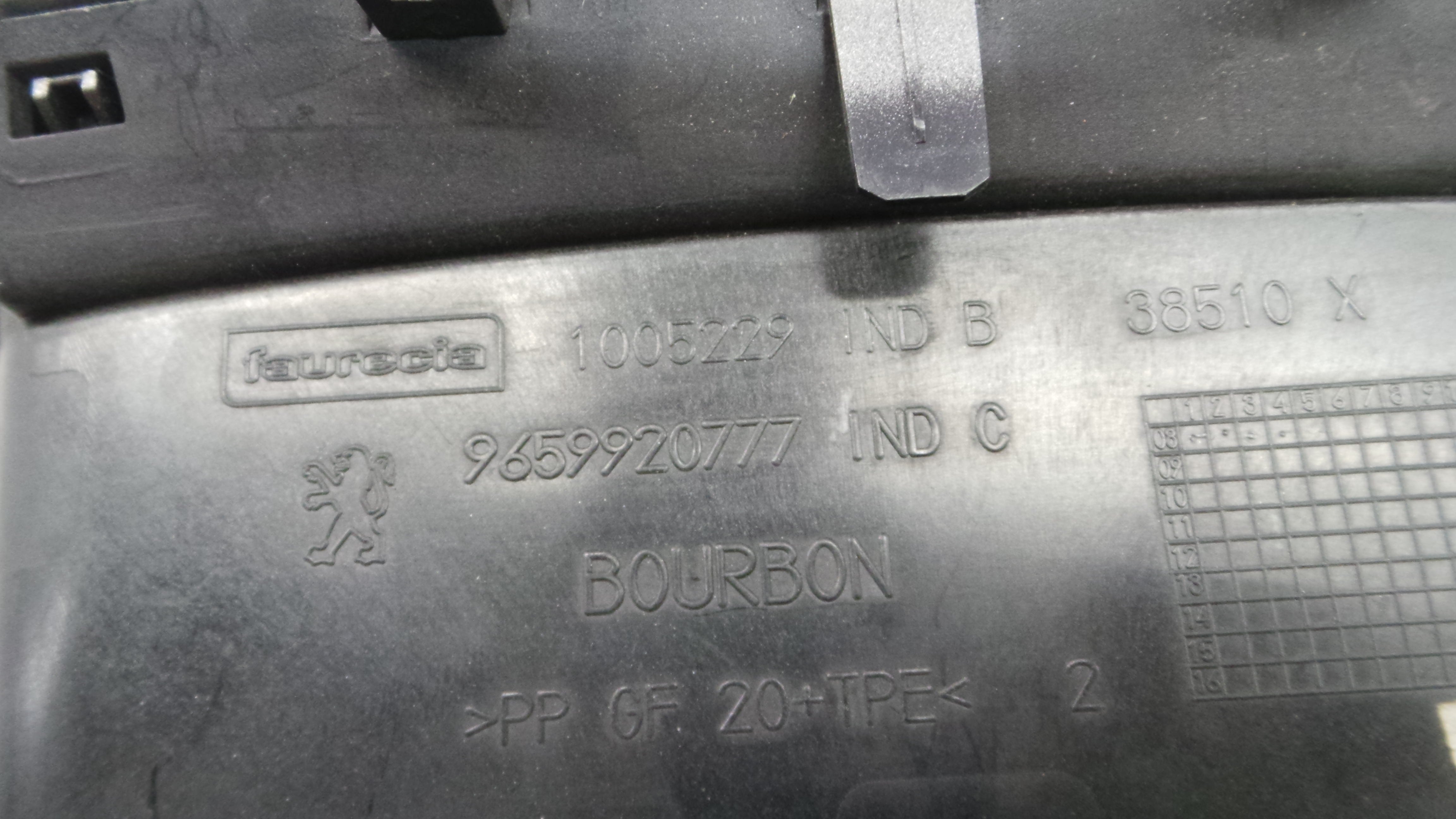 Porta Luvas 9659920777 - PEUGEOT 308 I (4A_, 4C_)-36462091