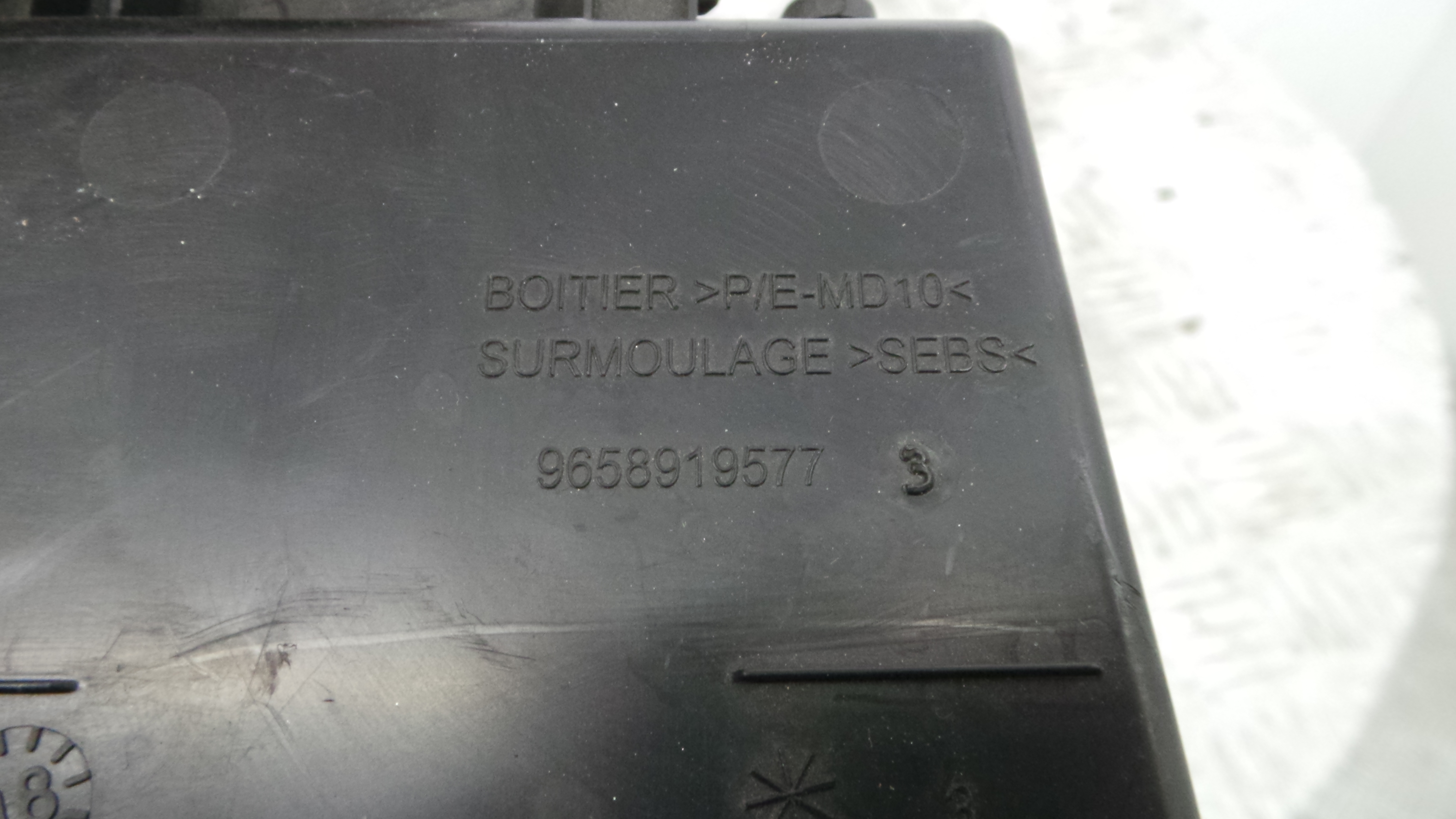 Porta Luvas 9658919577 - PEUGEOT 207 (WA_, WC_), 207/207+ (WA_, WC_)-36462094