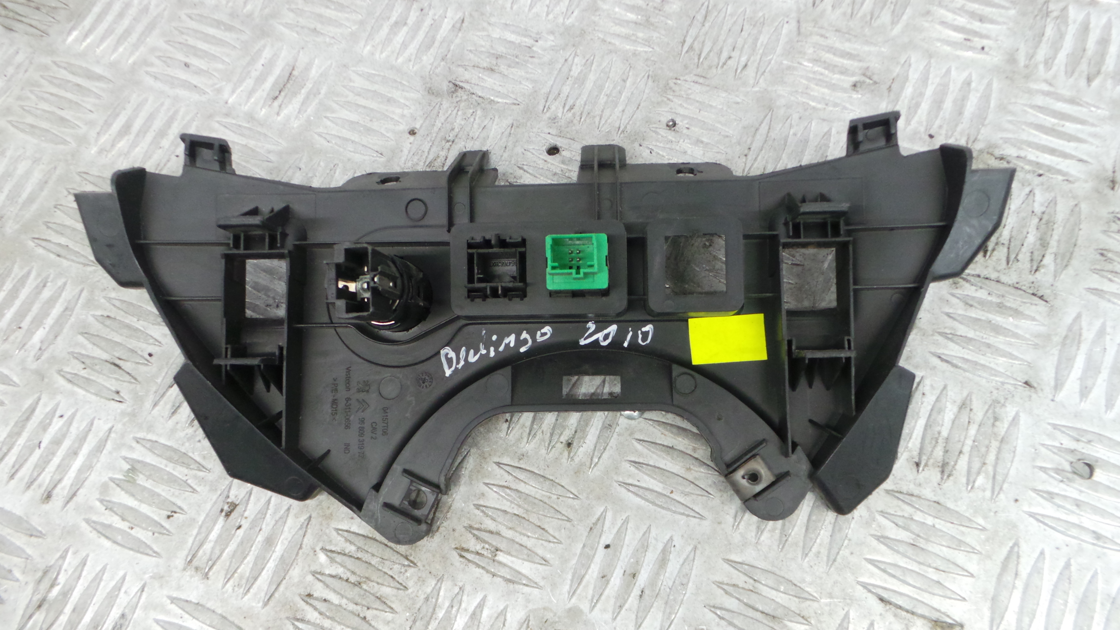 Botões da Consola  9680931977 - CITROËN BERLINGO / BERLINGO FIRST Caixa/monovolume (M_)-36462173