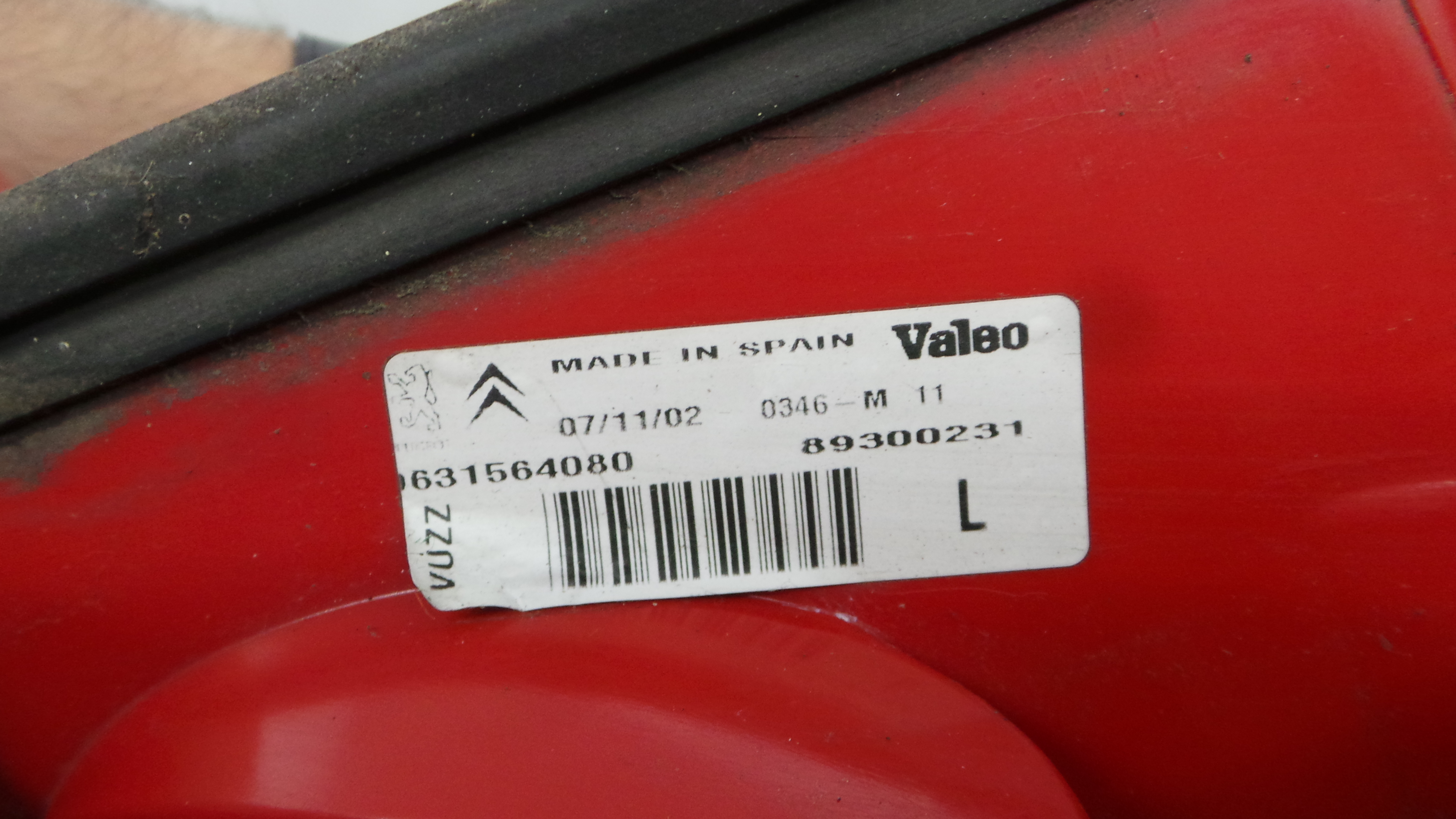 Farolim Stop Esq 9631564080 - CITROËN XSARA PICASSO (N68)-36501576