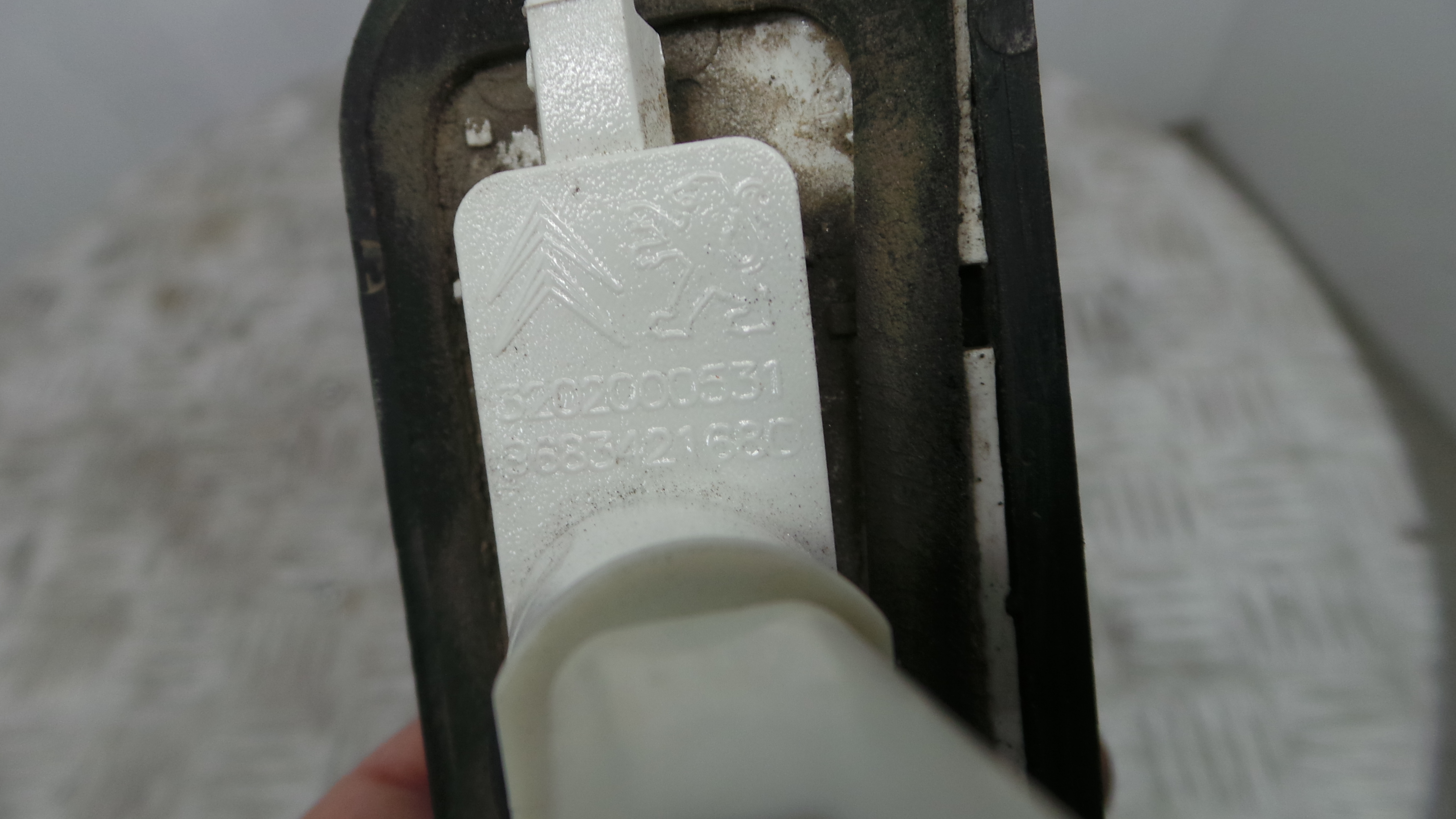 Luz de Matricula 9683421680 - CITROËN BERLINGO / BERLINGO FIRST Veículo multiuso (MF_, GJK_, GFK_)-36505799