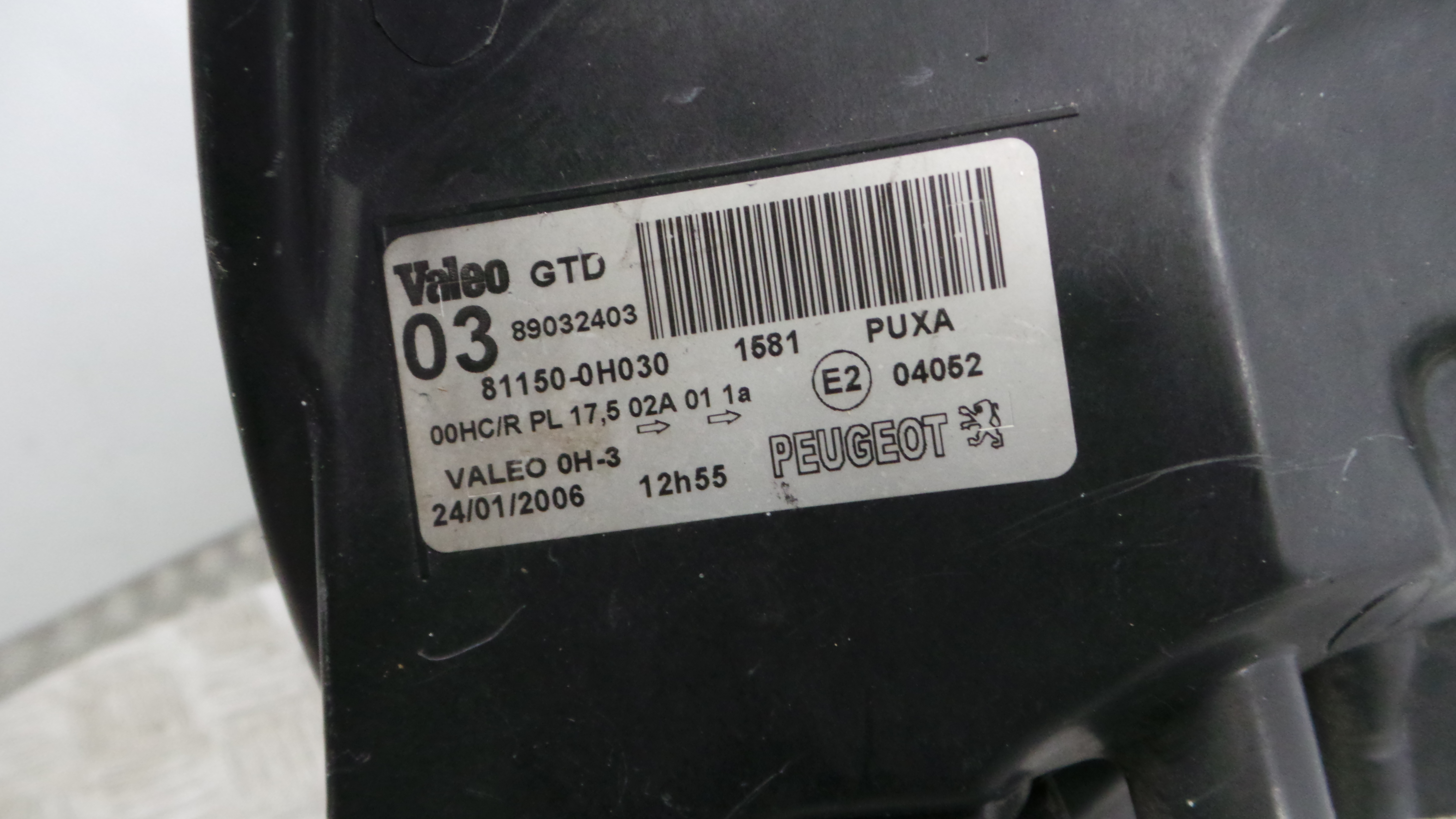 Ótica Esq 81150-0H030 - PEUGEOT 107 (PM_, PN_)-36505958