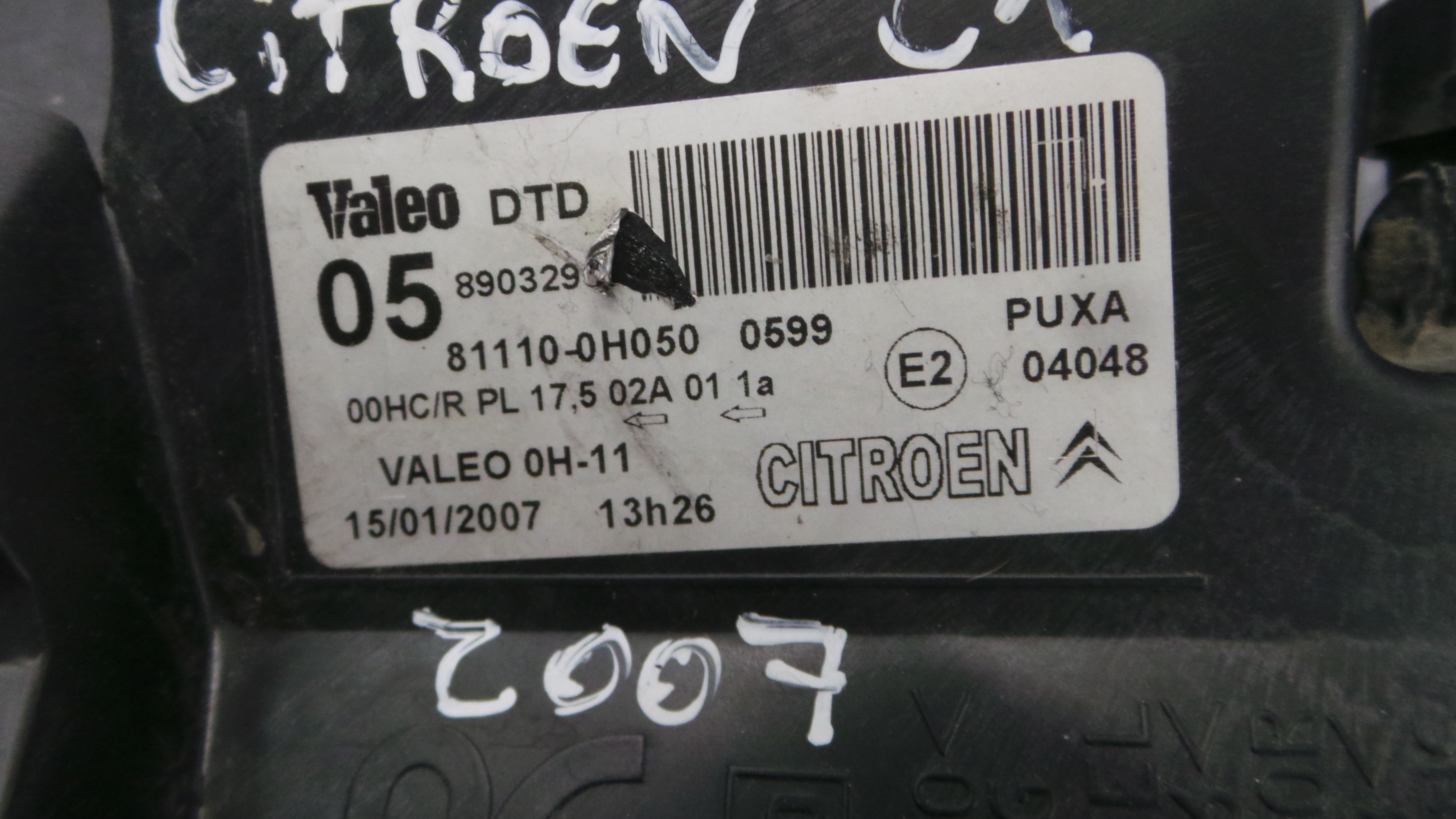 Ótica Dto 81110-0H050 - CITROËN C1 (PM_, PN_)-36508778