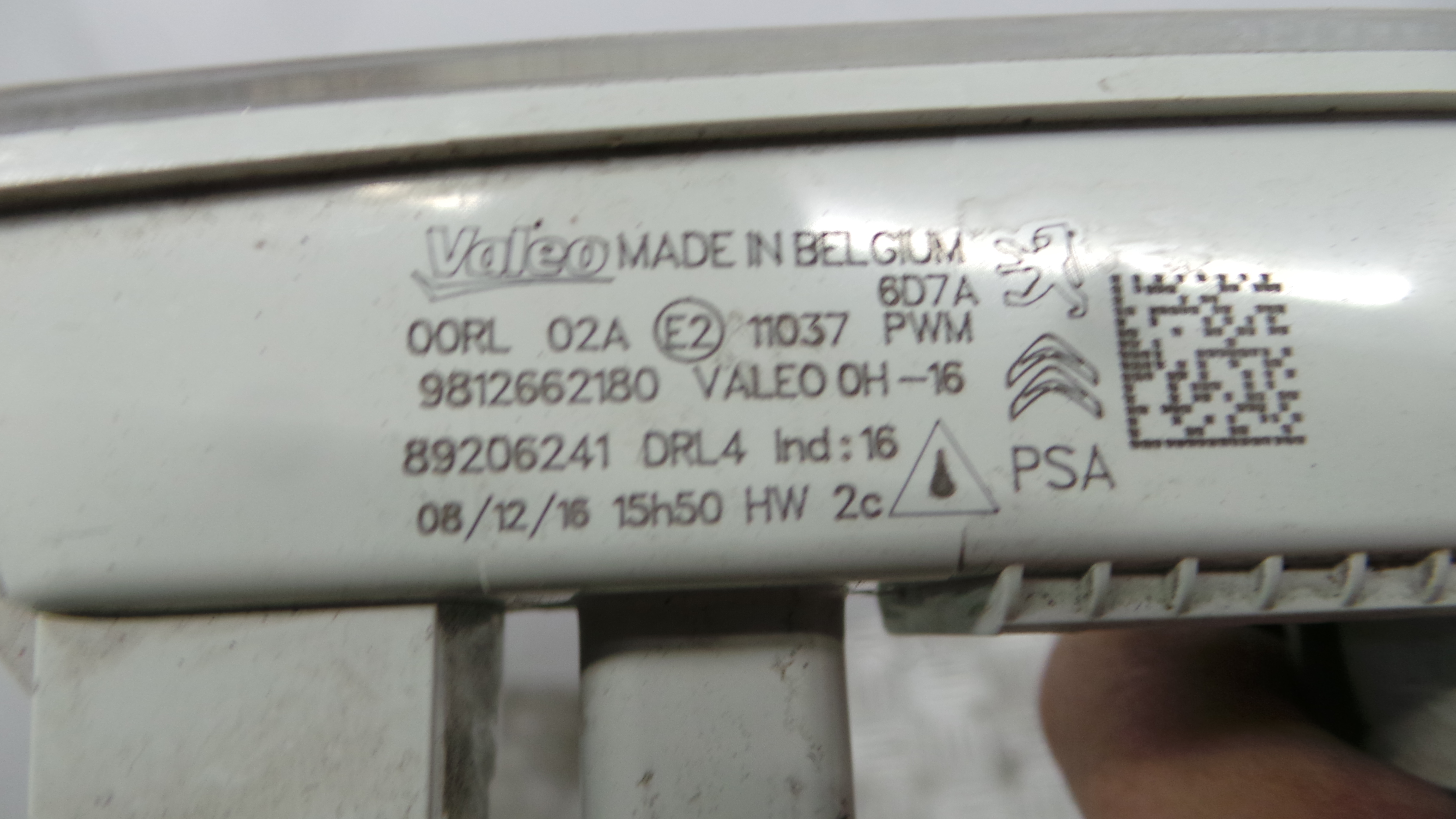 Luz De Circulação Diurna 9812662180 - PEUGEOT 308 II (LB_, LP_, LW_, LH_, L3_)-36508948