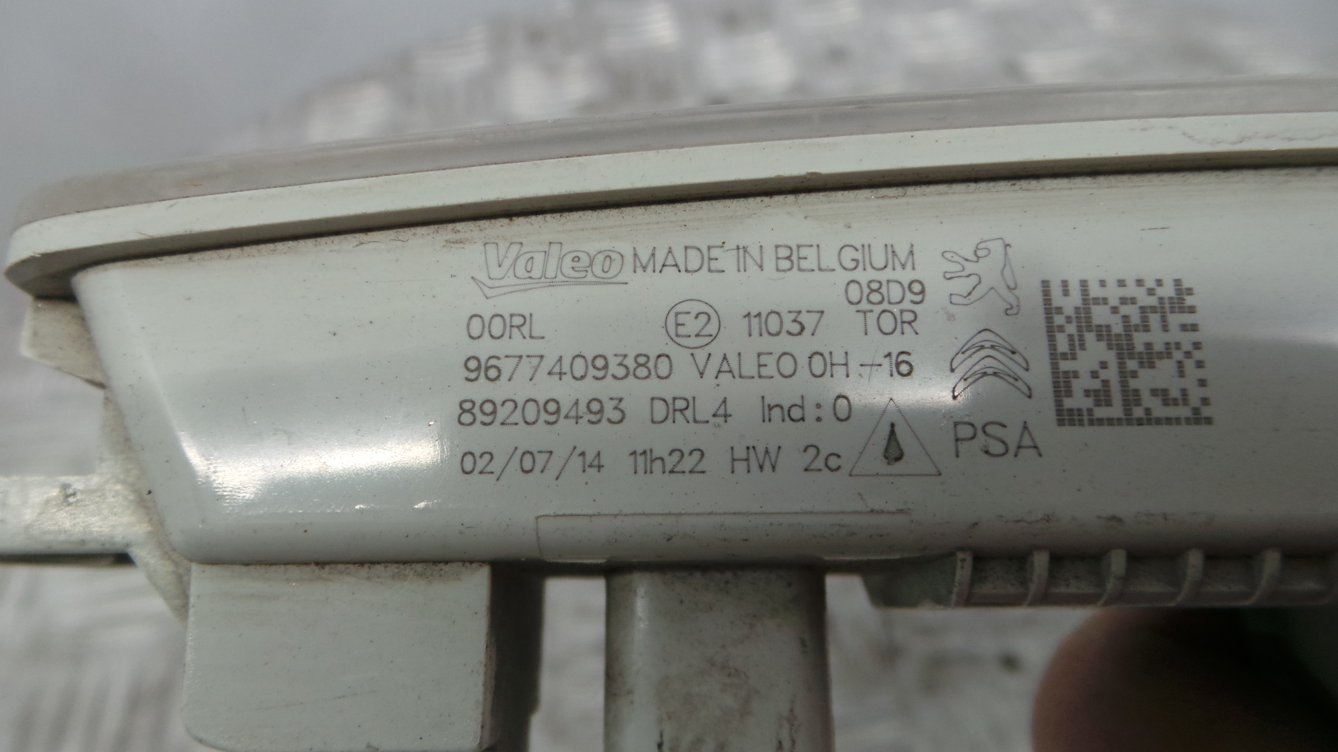 Luz De Circulação Diurna 9677409380 - PEUGEOT 308 II (LB_, LP_, LW_, LH_, L3_)-36508951