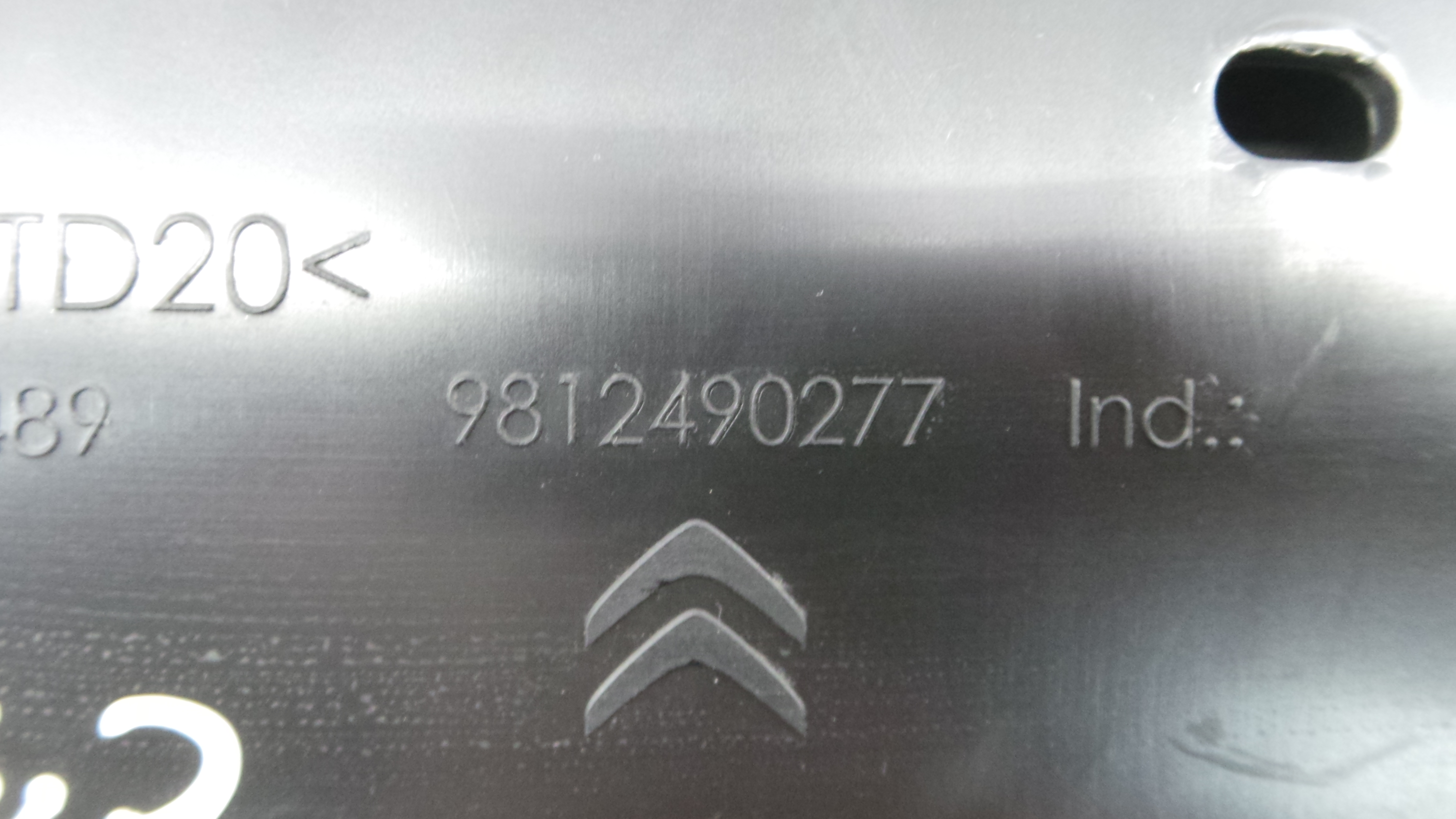 Porta Luvas  9812490277 - CITROËN C3 / C3 ORIGIN III (SX)-36509703