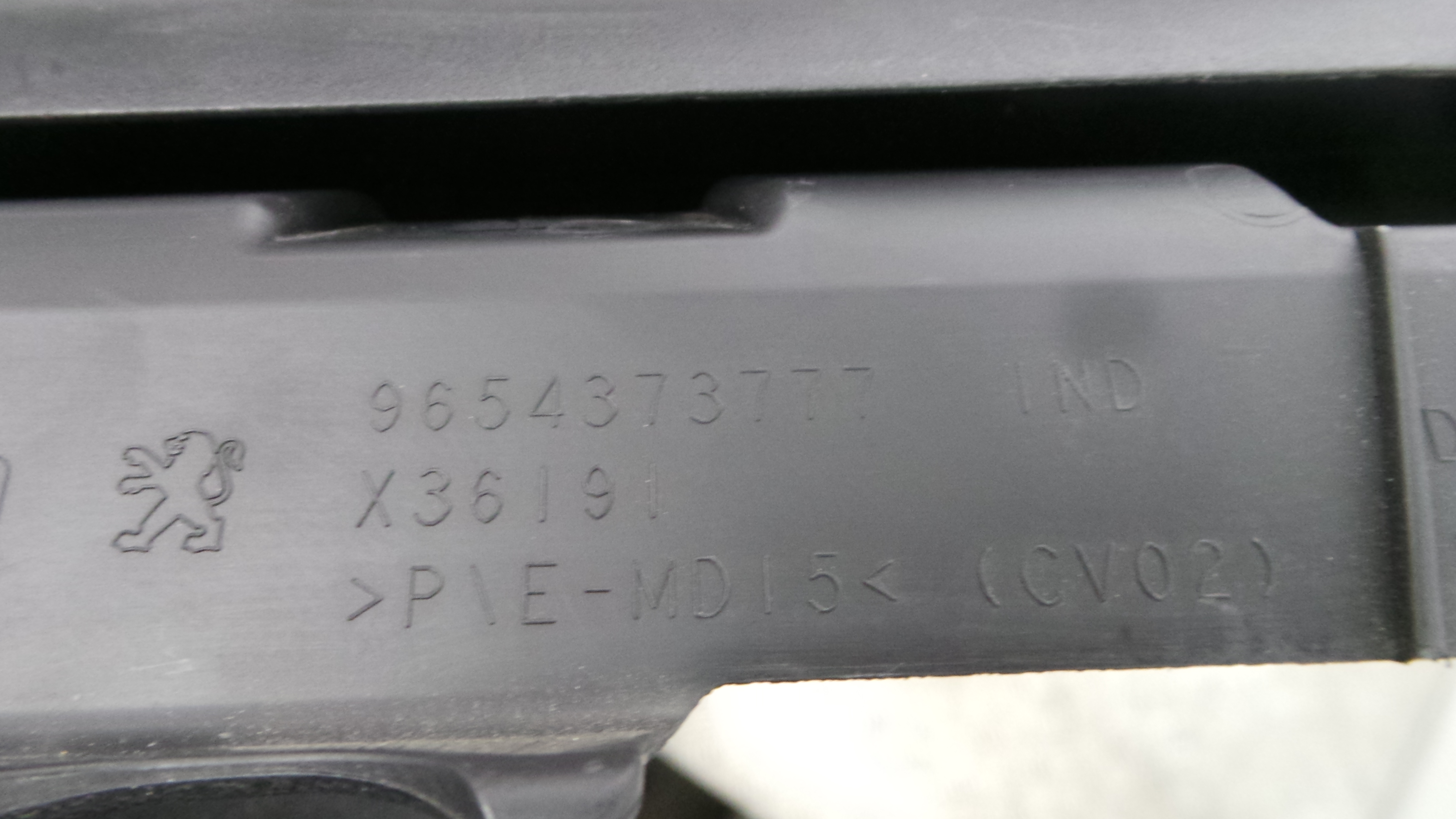 Porta Luvas  9654373777 - PEUGEOT 207 (WA_, WC_), 207/207+ (WA_, WC_)-36509744