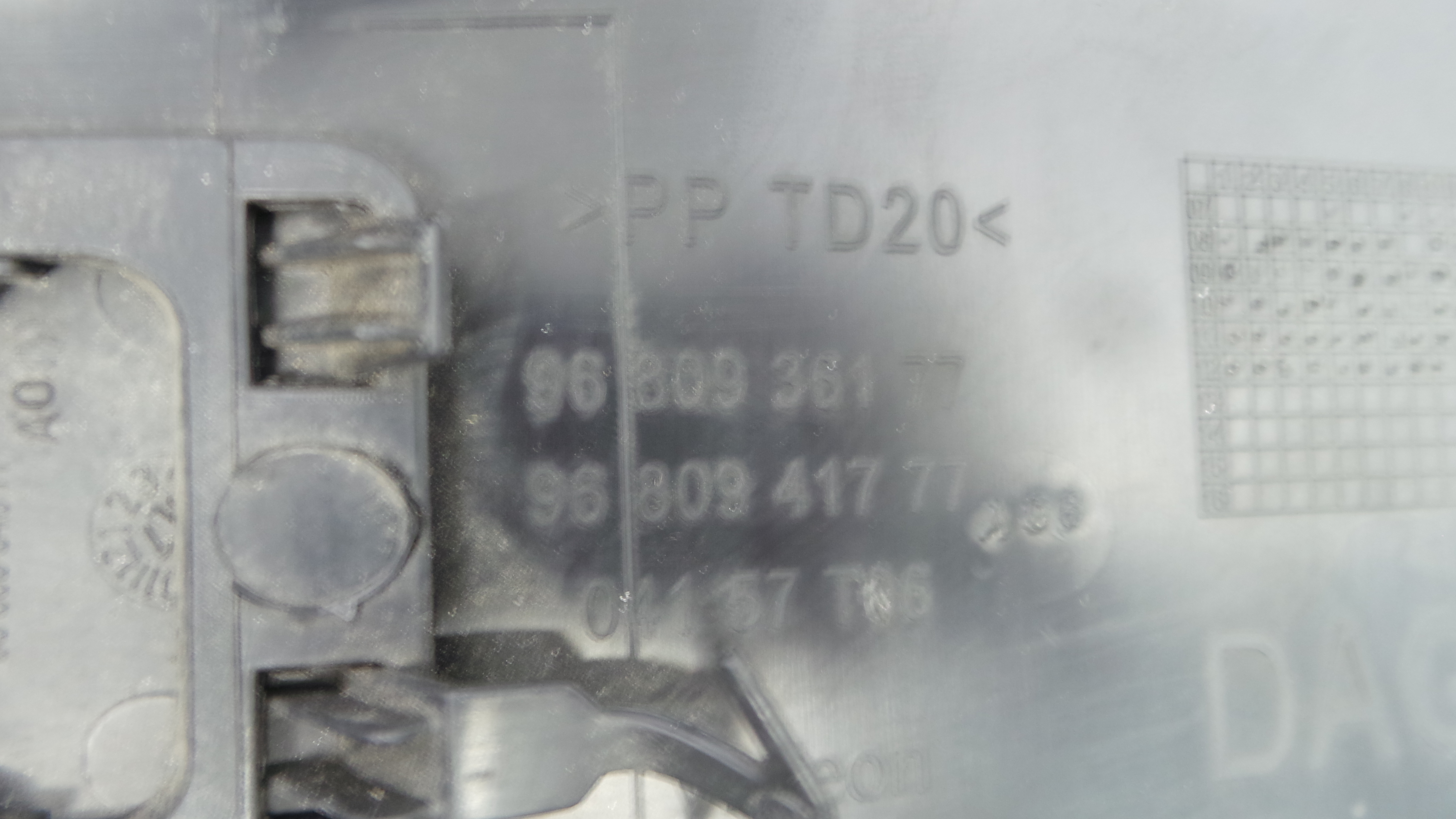 Porta Luvas  9680936177 - PEUGEOT PARTNER Caixa/monovolume (5_, G_), PARTNER Van (5_, G_), RANCH Cai-36509758