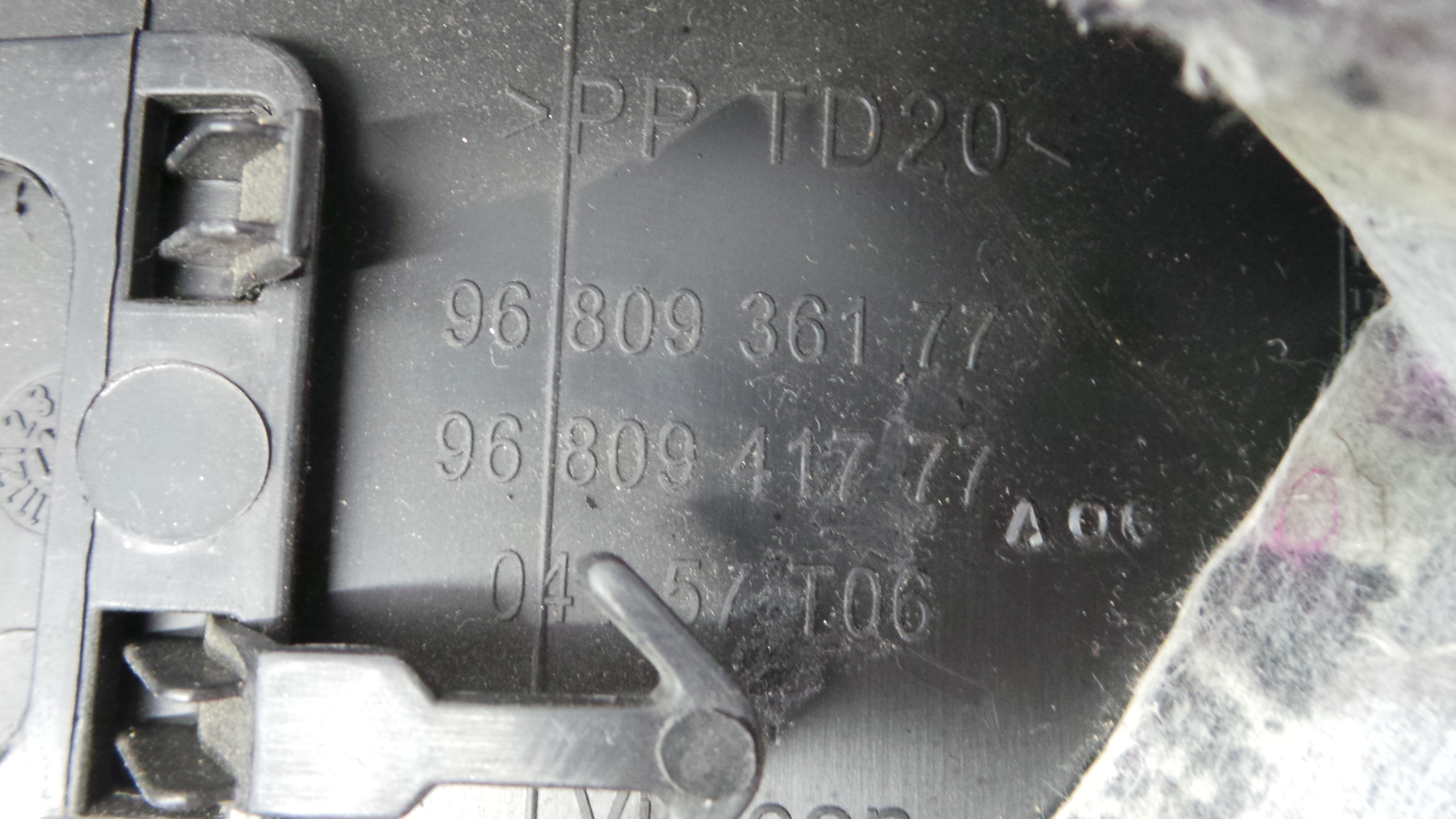 Porta Luvas 9680936177 - CITROËN BERLINGO / BERLINGO FIRST Caixa/monovolume (M_)-36509782