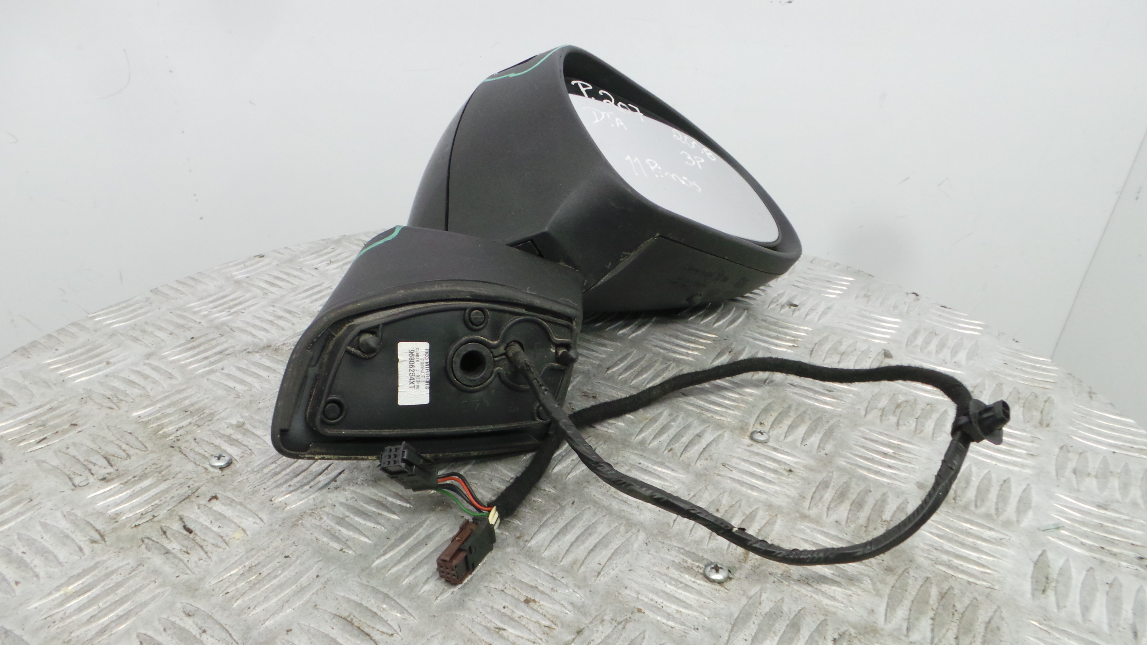 Espelho Retrovisor Dto 96806254XT - PEUGEOT 207 (WA_, WC_), 207/207+ (WA_, WC_)-36509896