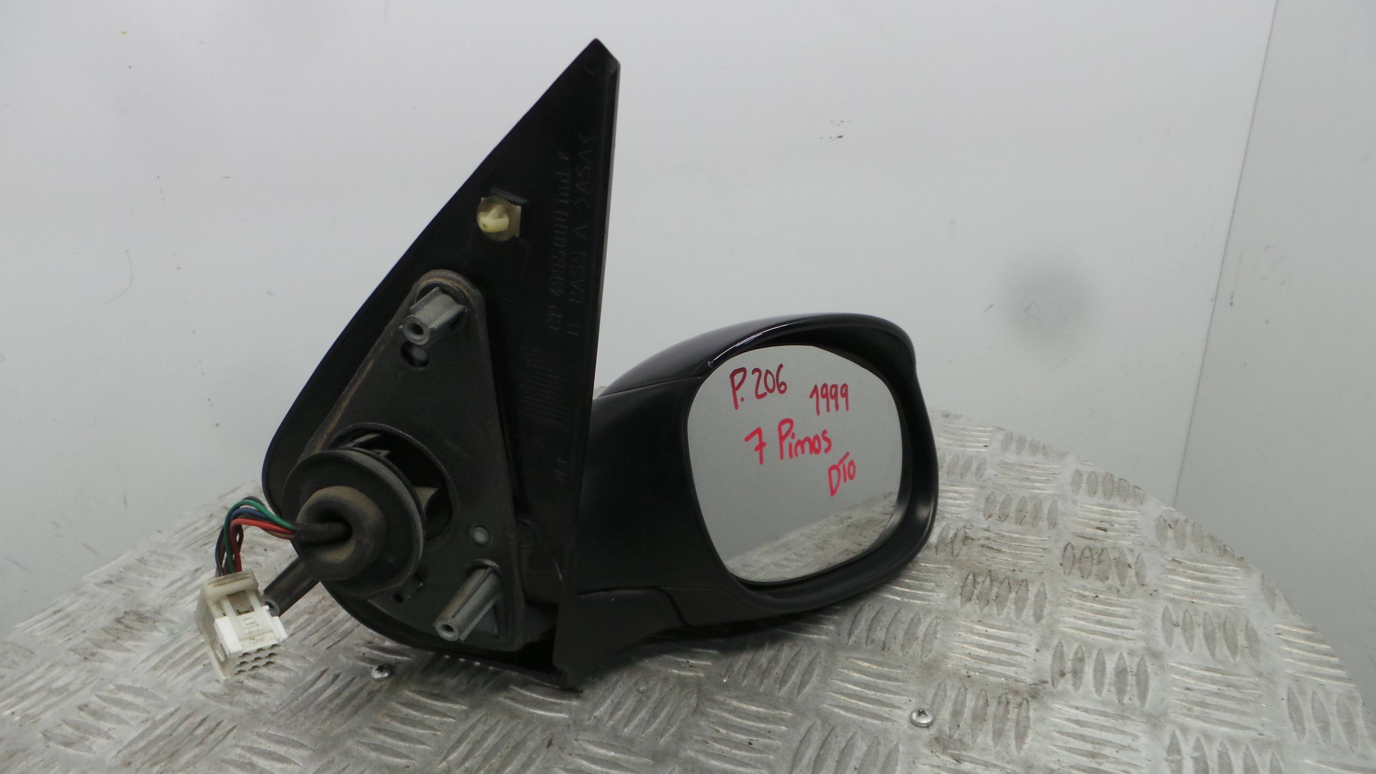 Espelho Retrovisor Dto 8154JF - PEUGEOT 206 Hatchback (2A/C)-36509928